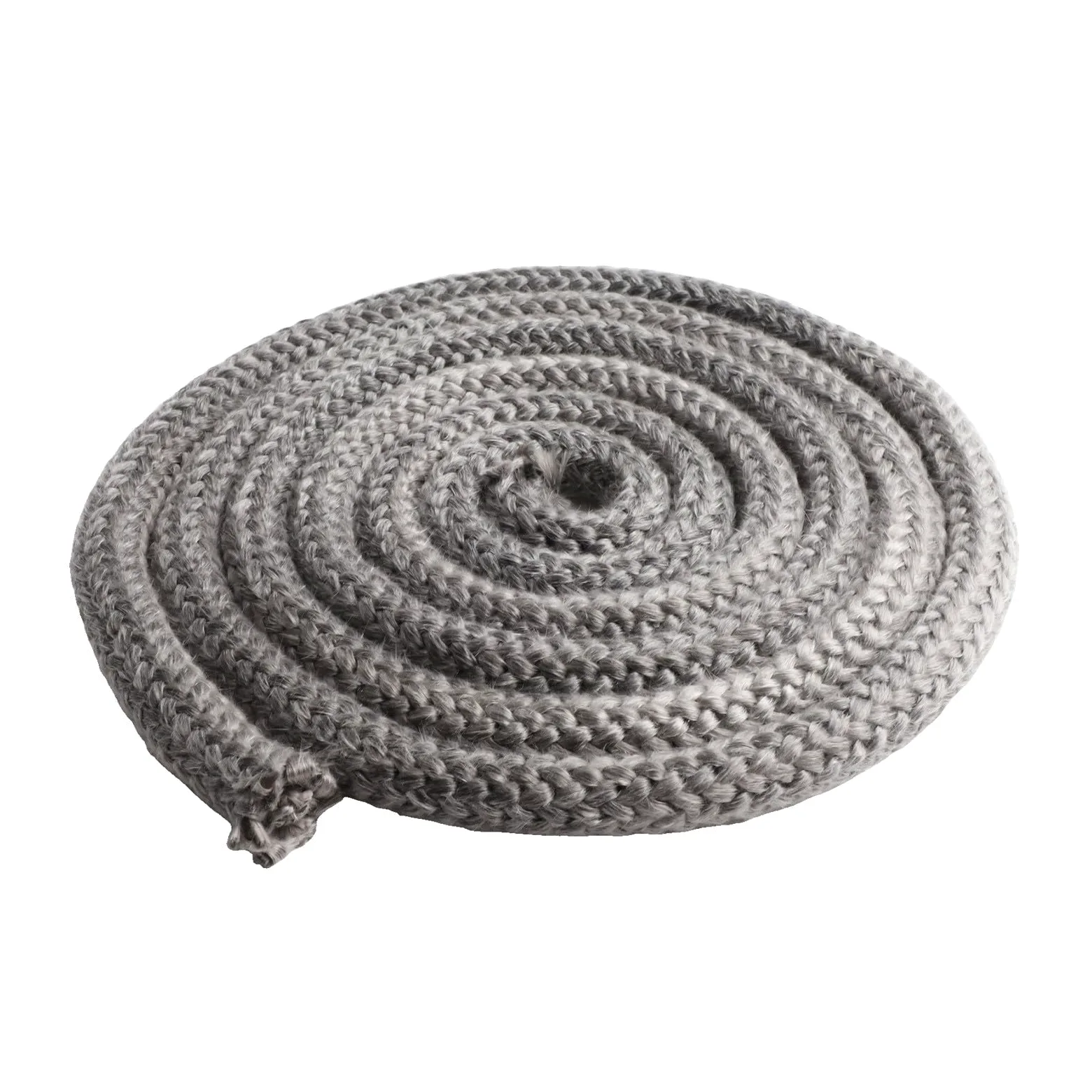 Guarnizione in corda di vetroresina, Guarnizione della corda guarnizione stufa in fibra di vetro for pellet tronchi a legna 8-16mm 2,5 m nero(2.5m*8mm)