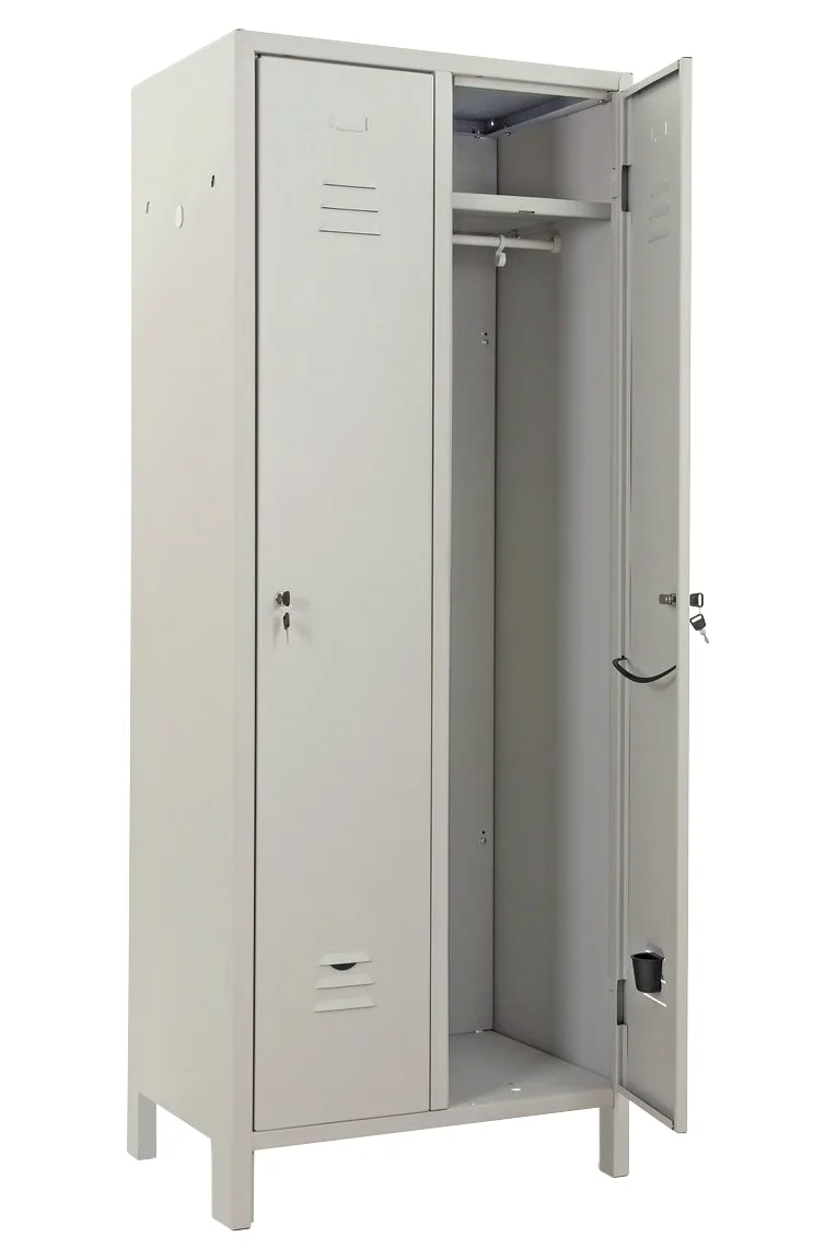 1 PZ Di ARMADIO SPOGLIATOIO A 2 POSTI IN KIT CSERRAT