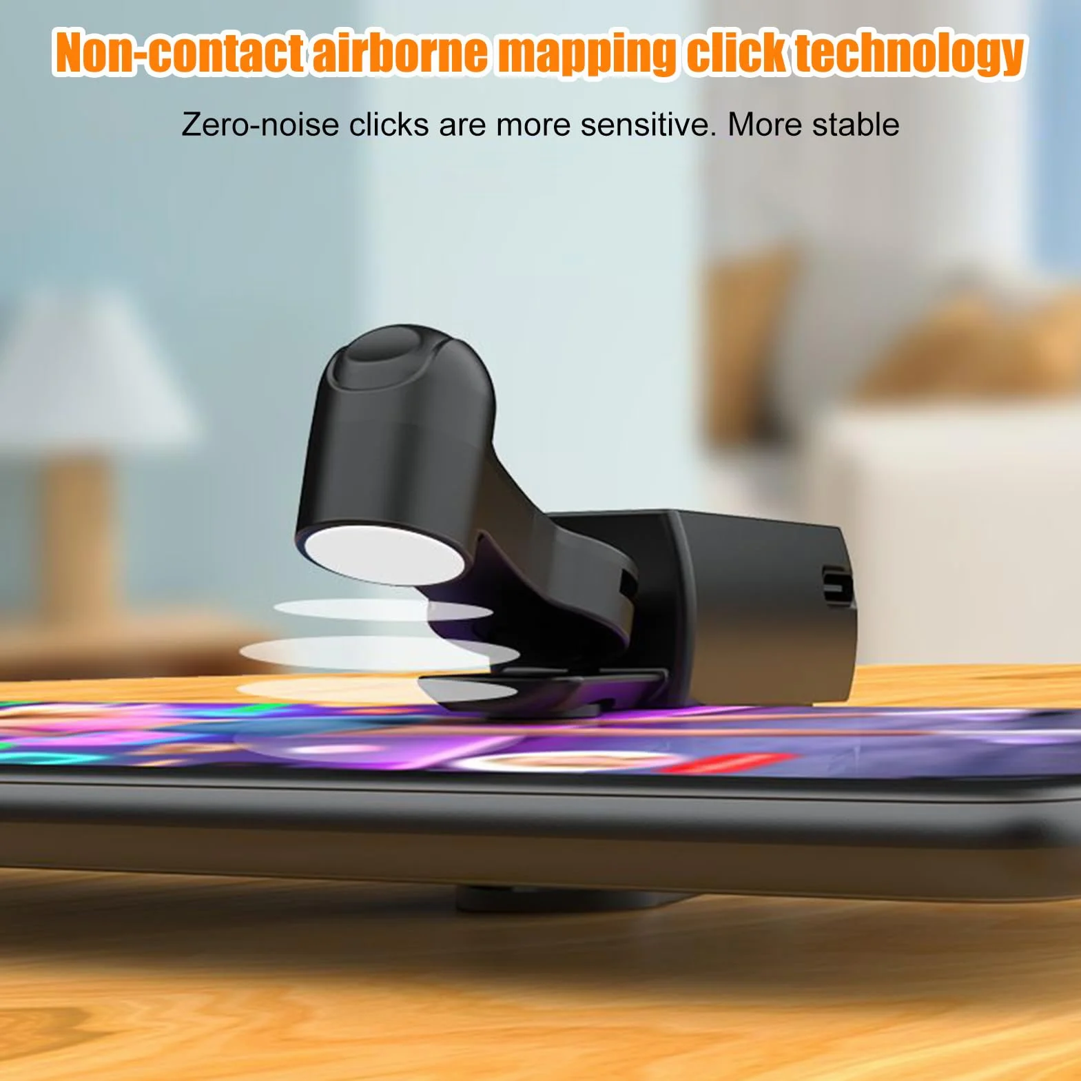 Clicker automatico per smartphone – Clicker velocità regolabile per telefono | Veloce wireless silenzioso gadget per lo shopping Ricompensa Attività Video Scorrimento App Gioco Live Broadcast