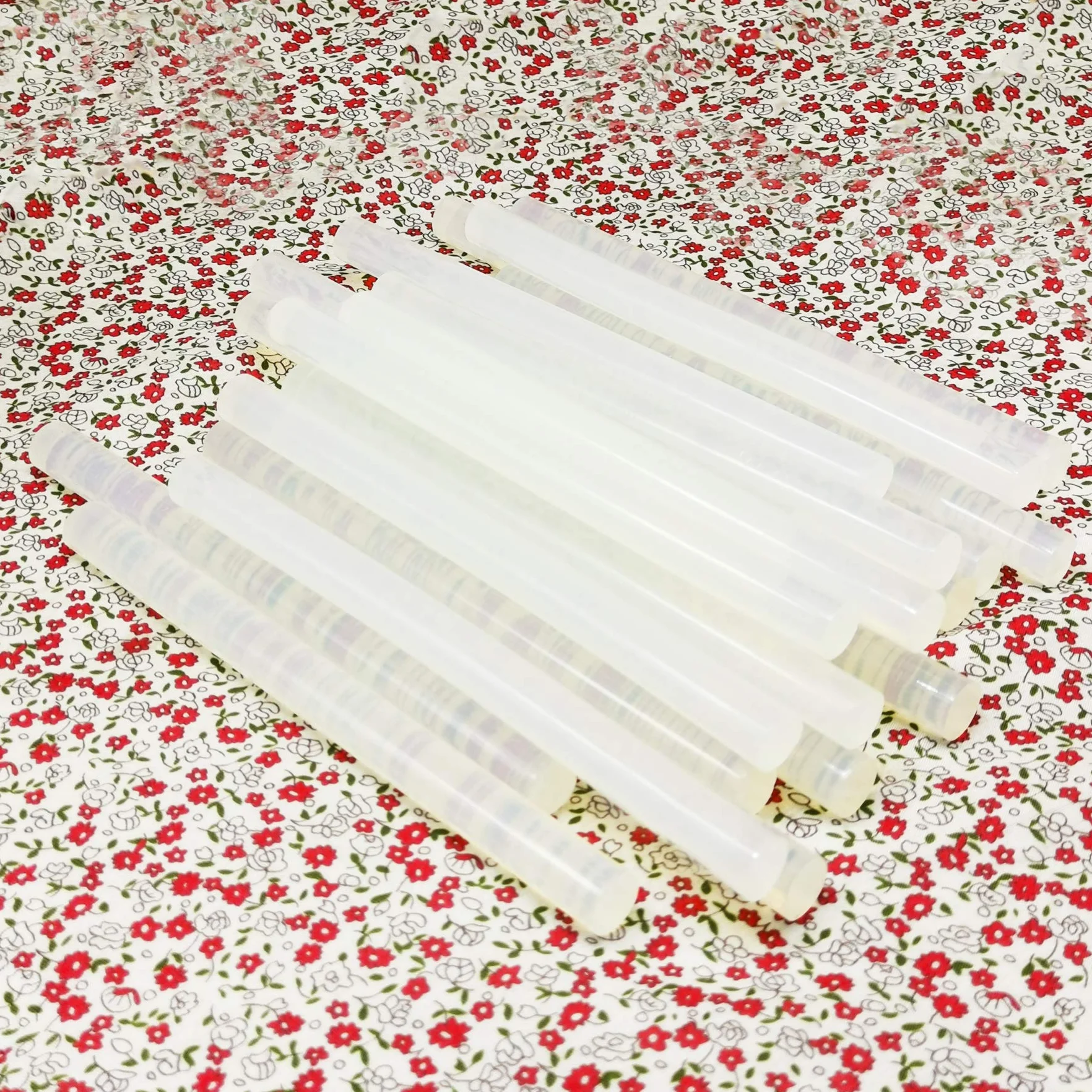 Bastoni di Colla a Caldo 11x150mm Trasparenti 40 Pezzi per Pistola 11mm