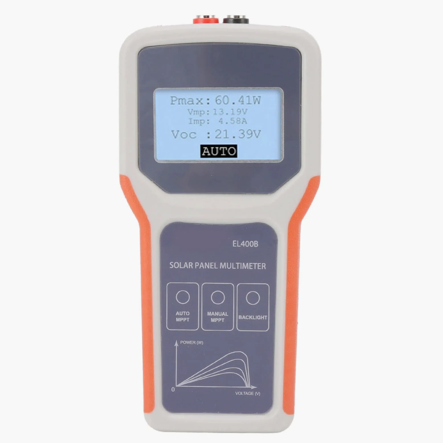 Multimetro per Pannelli Solari - Multimetro per Pannelli Fotovoltaici Tester MPPT per Pannelli Solari con Display LCD, Tester per Pannelli Solari per Tensione a Circuito Aperto
