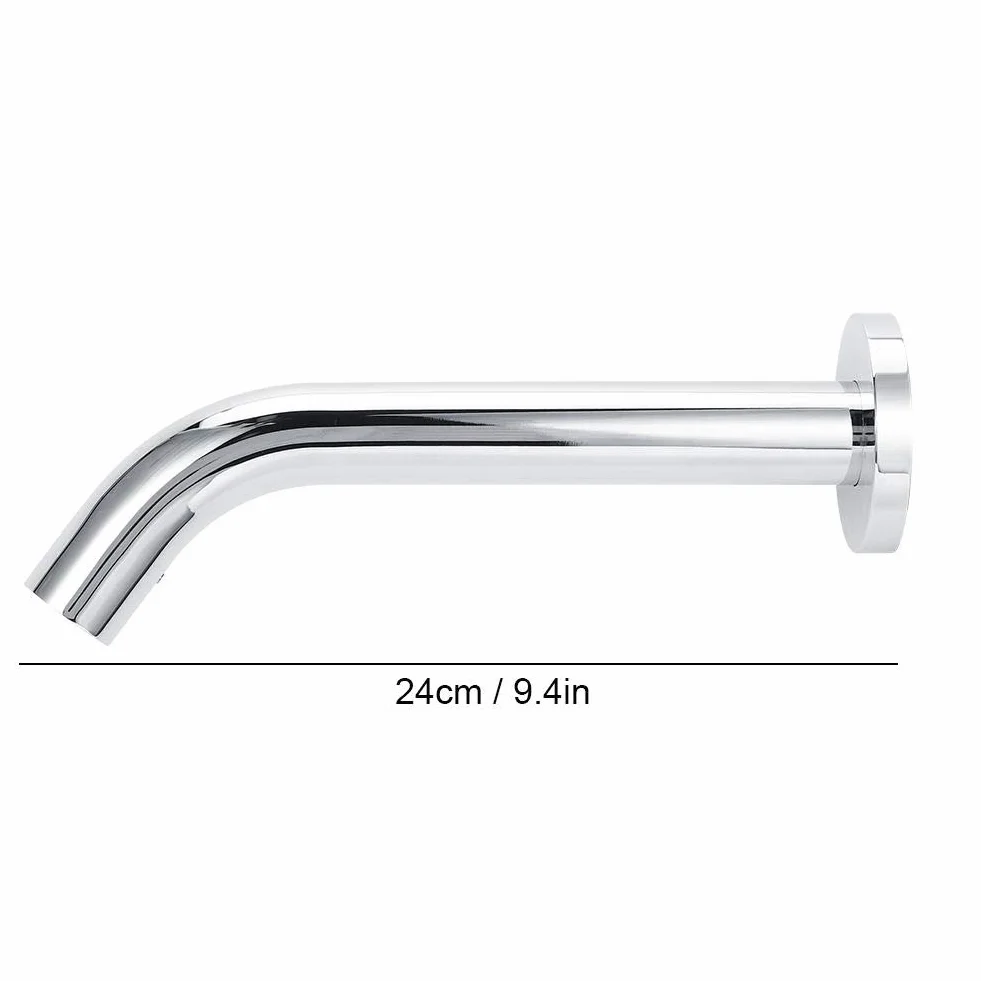 Rubinetto con Sensore a Infrarossi 2.0-5.9 Pollici, Rubinetto Lavabo Cucina Acciaio Inossidabile Caldo Freddo