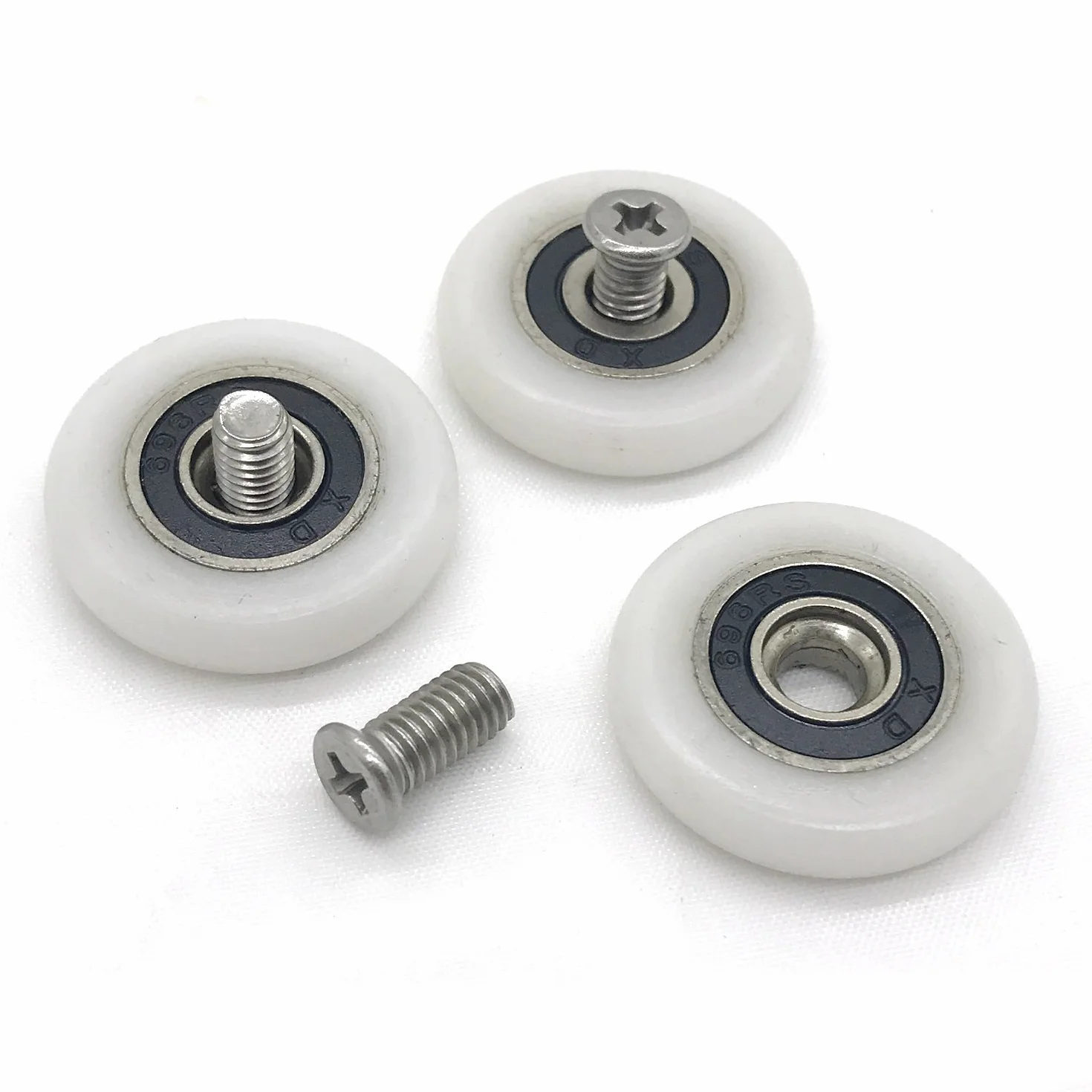 Set 8 rotelle cabina doccia 25 mm