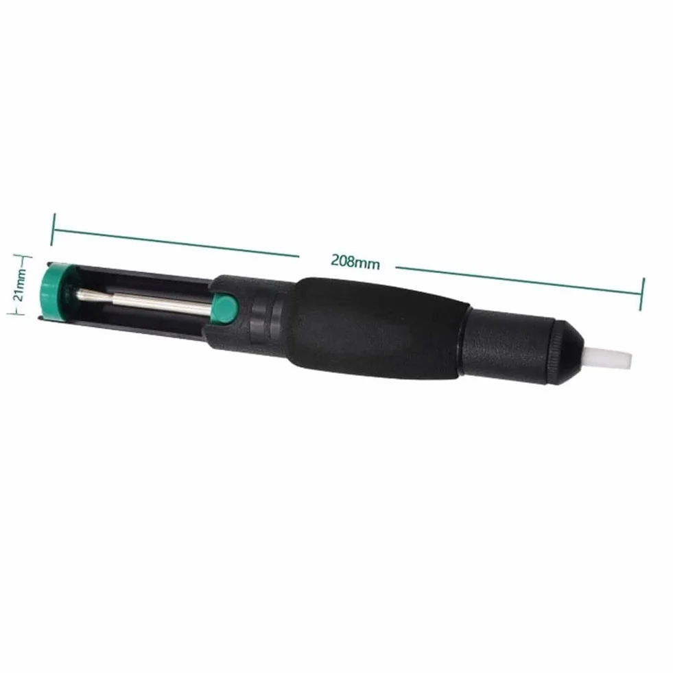 Pompa di Aspirazione Dissaldante con 5 Ugelli Extra, Potente Aspiratore Dissaldatore in Plastica