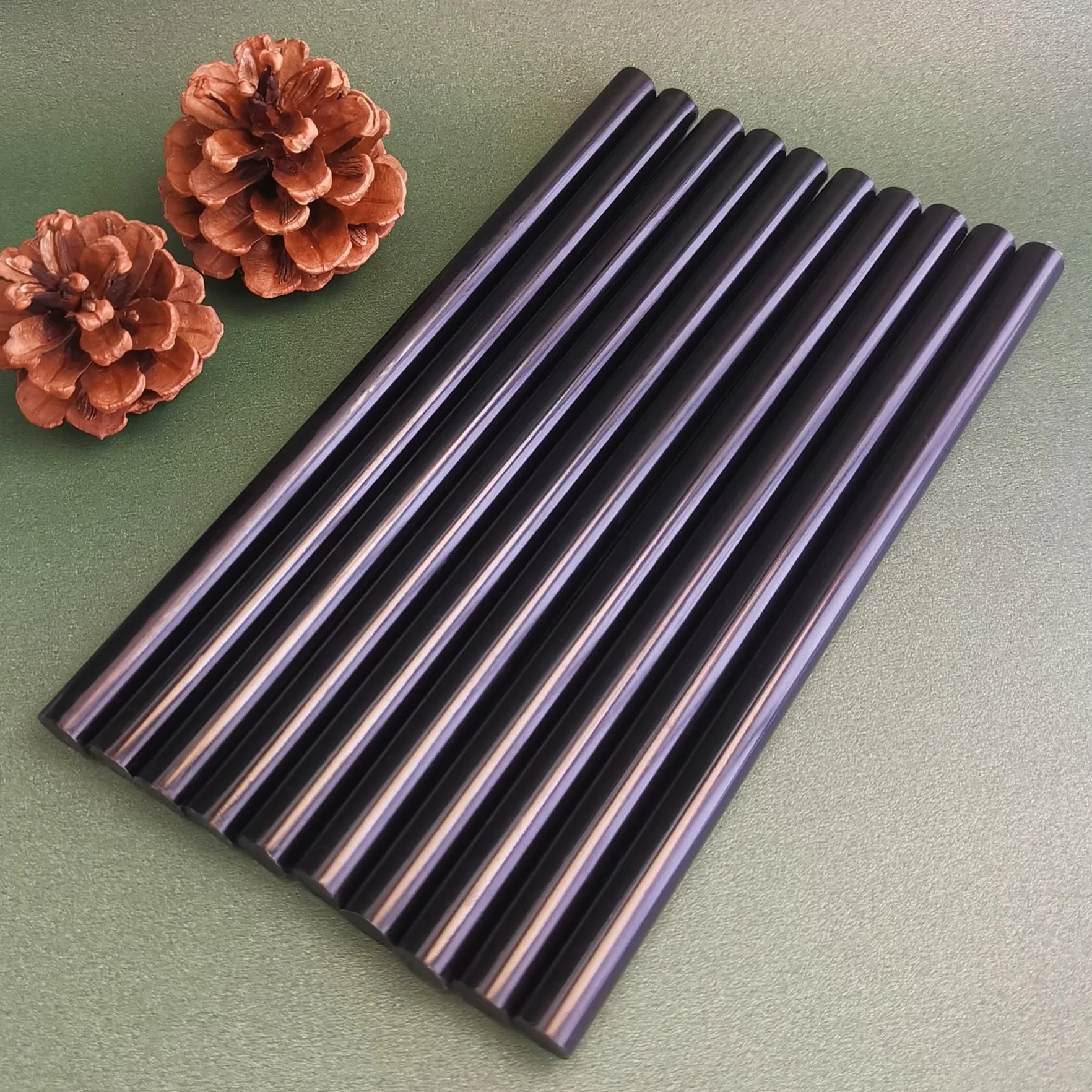 Bastoncini Colla a Caldo Nero 200x11mm 10 Pezzi per Pistola