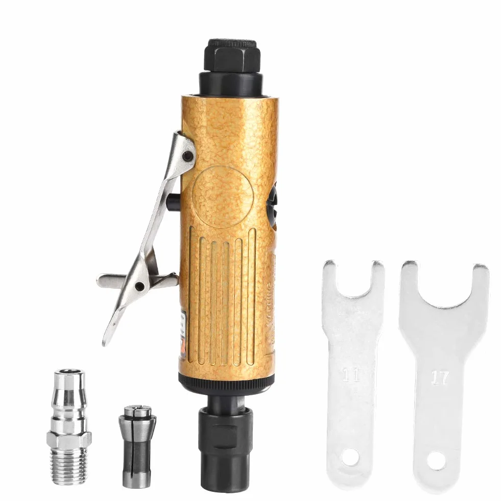 Codolo cilindrico in metallo Smerigliatrici pneumatiche Lucidatura ad incisione ad aria Matrice per smerigliatrice Utensile Mini trapano elettrico(KP-620 S)