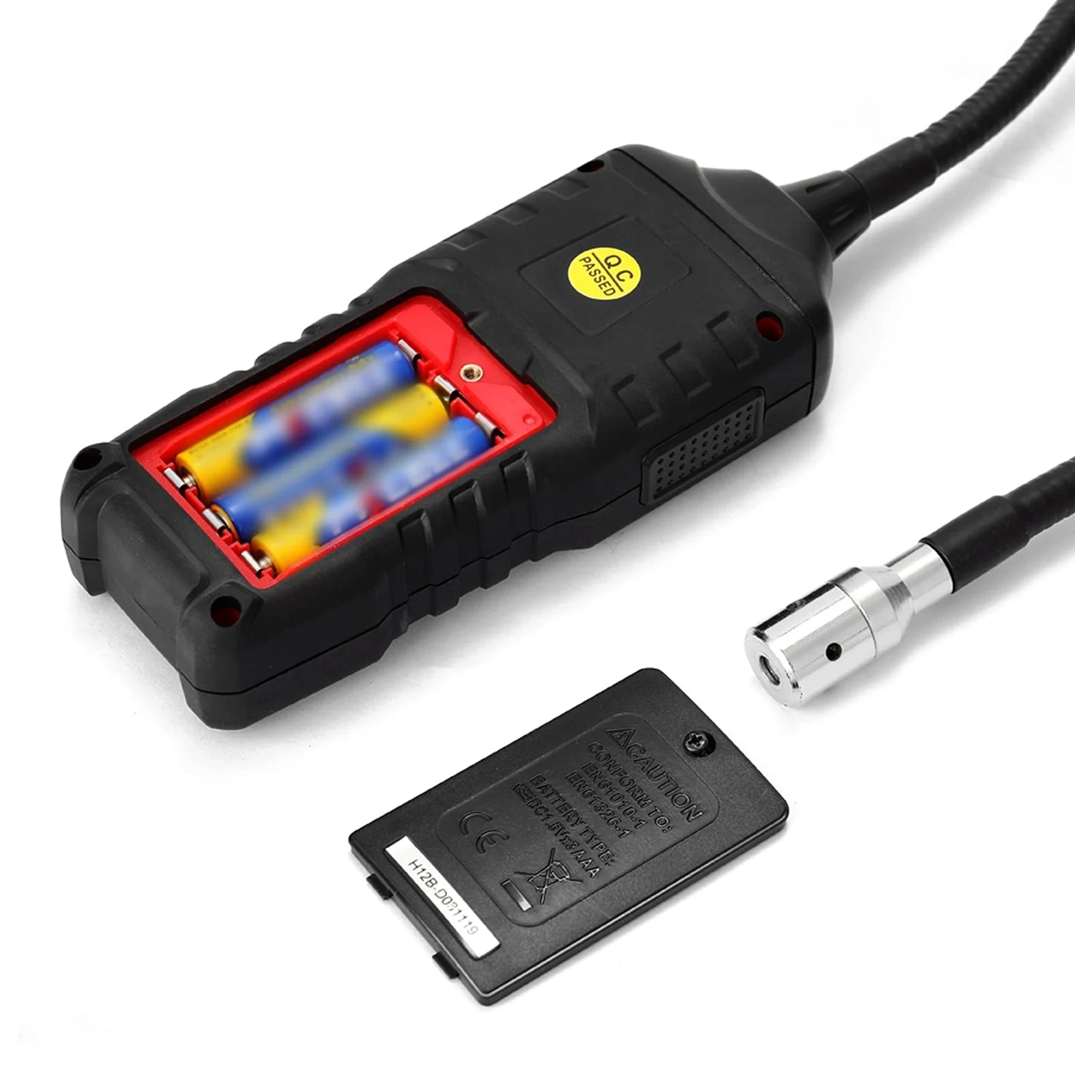 Misuratori della qualità dell'aria, Analizzatore di gas digitale rilevatore di perdite di gas PPM Tester naturale infiammabile e infiammabile del tester naturale e allarme luminoso HT601A HT601B 9999