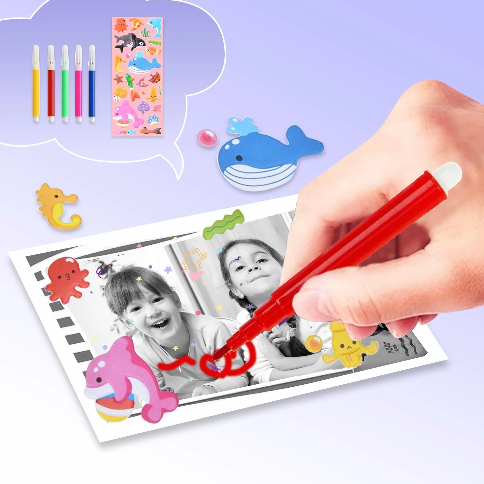 Fotocamera istantanea per bambini con selfie, fotocamera compatta 1080P HD, stampa istantanea di foto, regalo di compleanno, regalo di Natale, giocattolo a partire da 3, 4, 5, 6, 8, 7, 9, 10, 11 anni