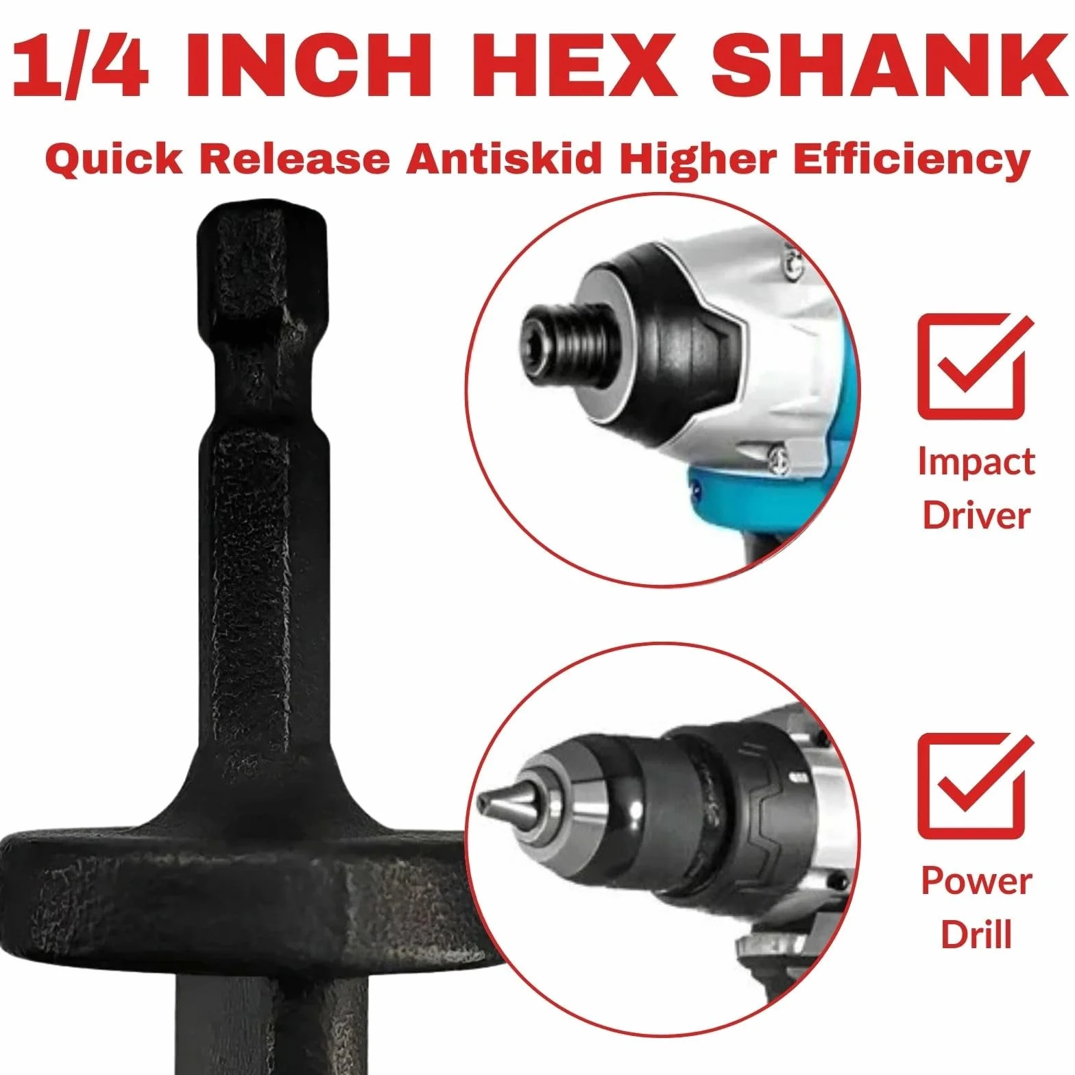 Jadeshay Espansore per Tubi 5 in 1 Punte per Trapano Multifunzione HVAC Strumento di Espansione per Tubi in Rame 1/4" 3/8" 1/2" 5/8" 3/4"