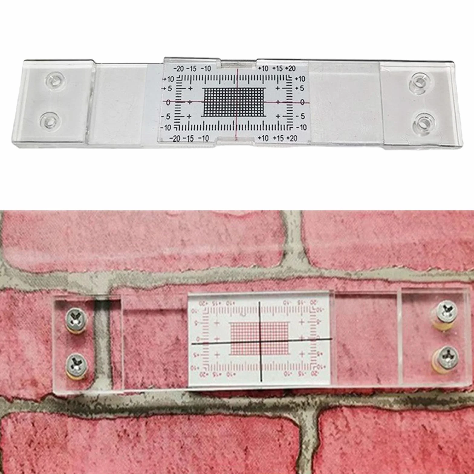Crack Gauge Monitor Heavy Duty Building Crack Monitor Per Muratura Calcestruzzo E Stucco