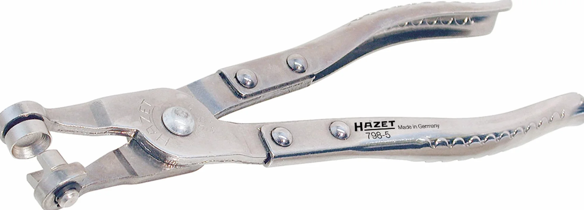 Hazet 798-5 Pinza Per Anelli Stringitubo, Blu, 210 mm