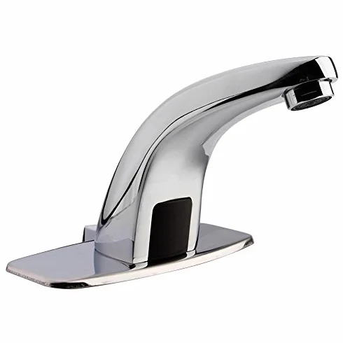 Rubinetto Automatico con Sensore a Infrarossi per Lavabo Lavello Intelligente con Scatola di Controllo e Valvola Miscelatrice Acqua Calda e Fredda
