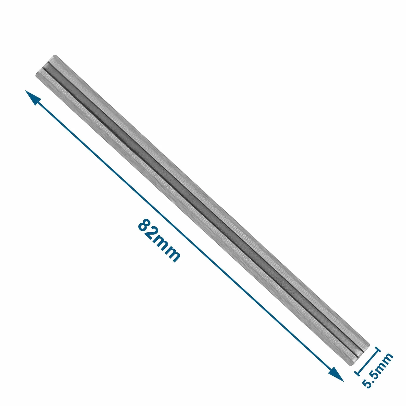 Lame Per Piallatrice In Acciaio Ad Alta Velocità 82x5.5x1.1mm Compatibile Con Bosch PHO 20-82, PHO 100, GHO 40-82 C
