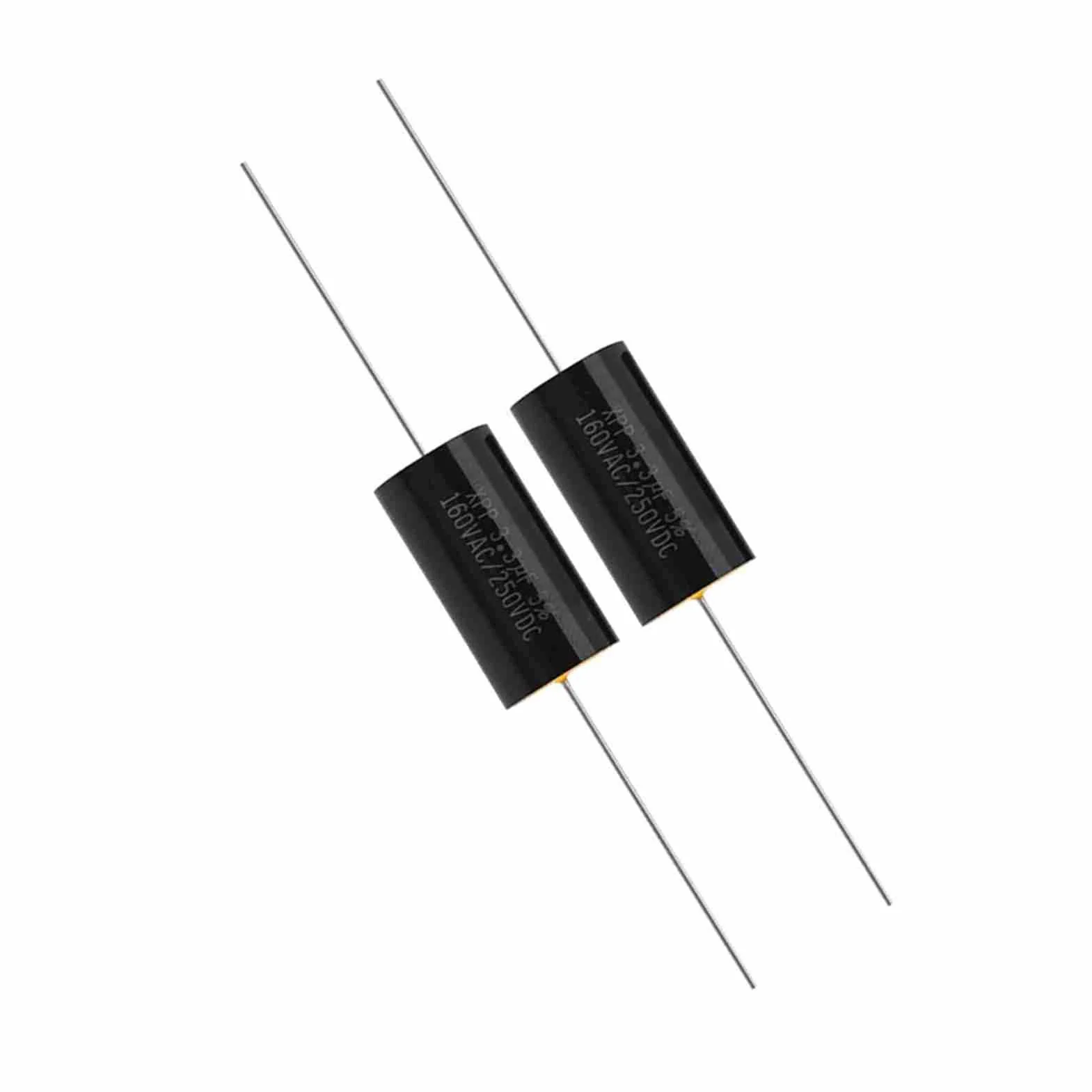 Topiky Distributore di frequenza Filtro Crossover Crossover Altoparlante Hi-Fi capacità condensatore 2PCS(3.3uF)
