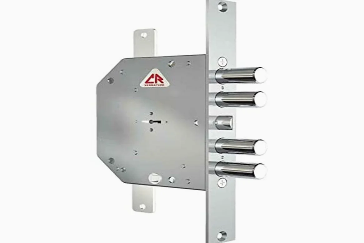 2151/28 Serratura per Porte Blindate, da Infilare, 60 mm