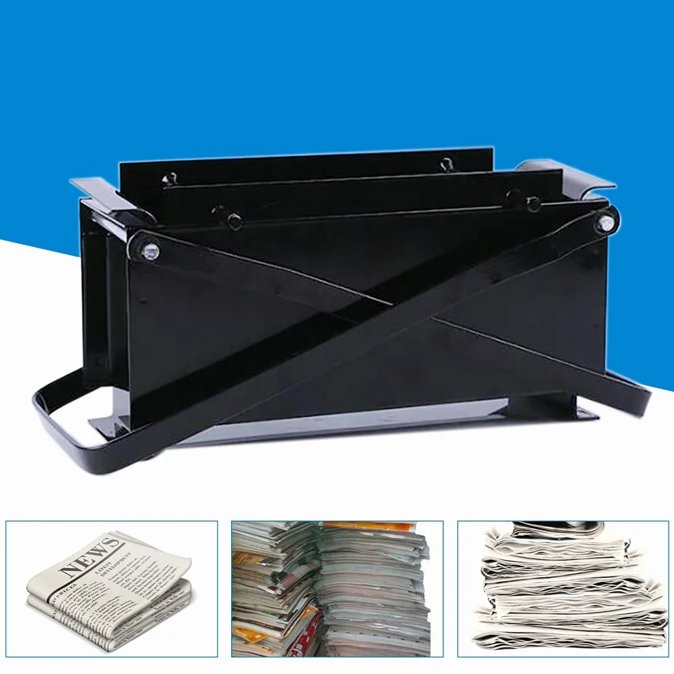 Pressa per mattonelle trucioli legno 33x15x13 cm carta fai da te bricchette stufa