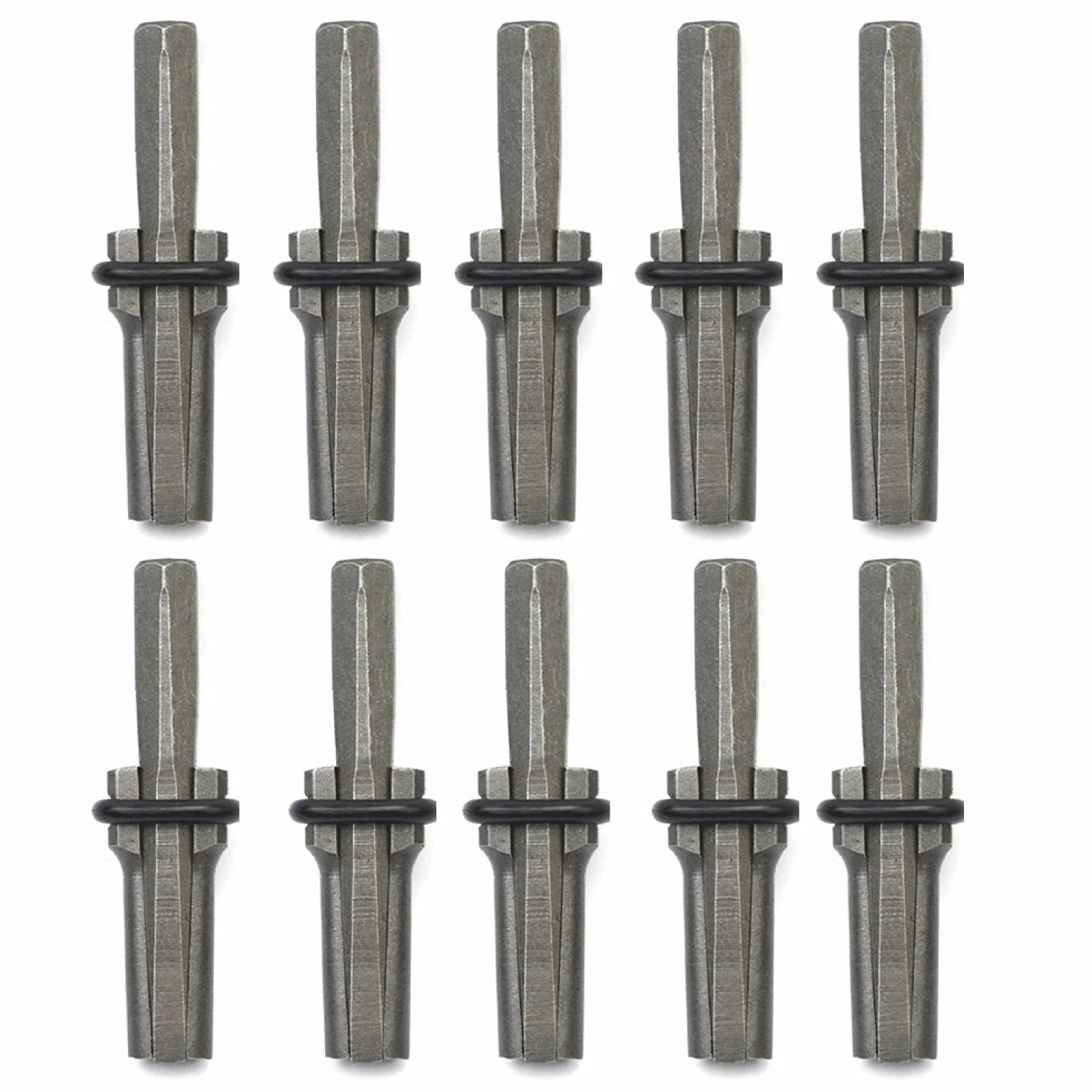 Spaccatori per Pietra 16 mm Set di 10 con Cunei e Spessori di Piuma
