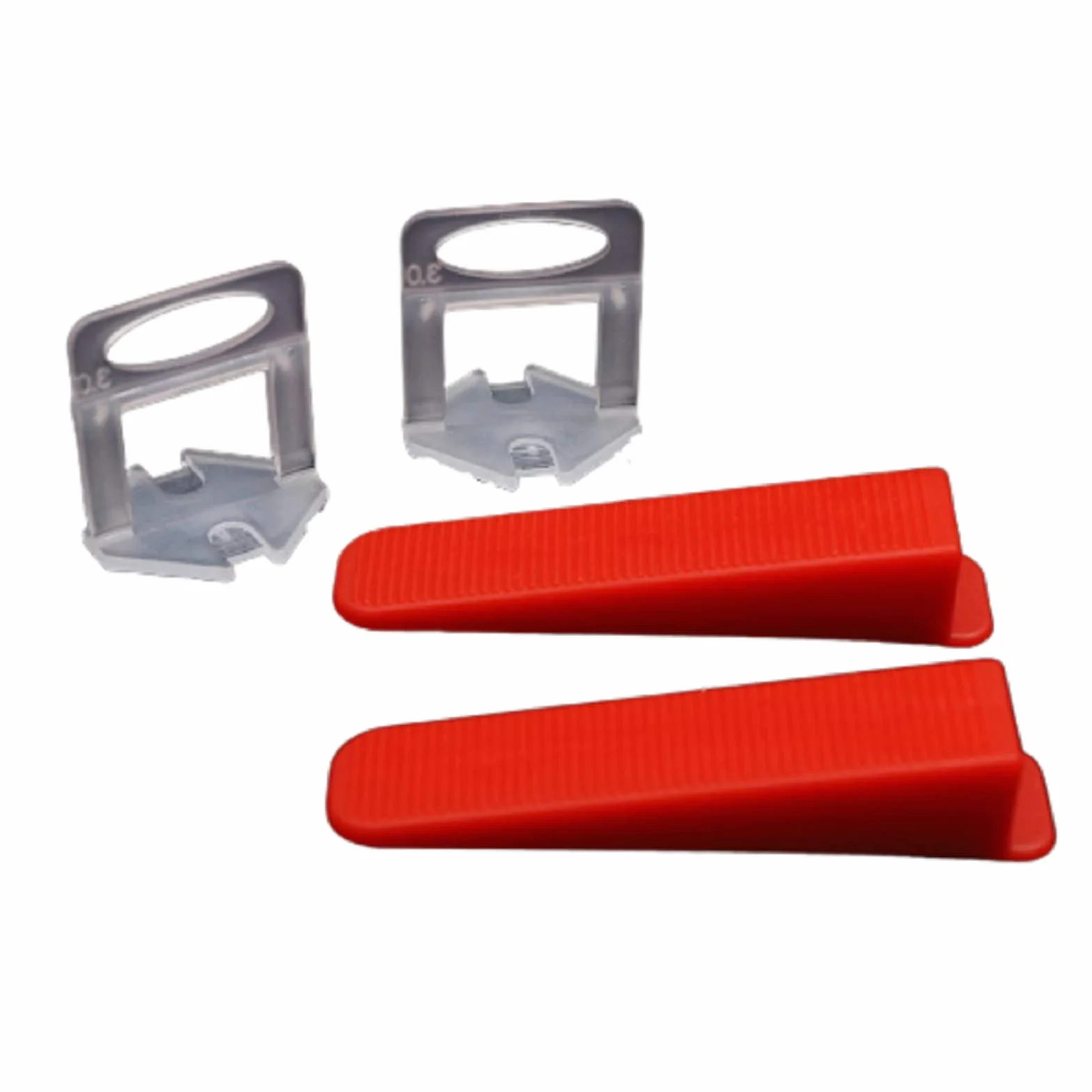 TOPWAY Sistema di livellamento per piastrelle 400 pezzi Distanziatori 3 mm