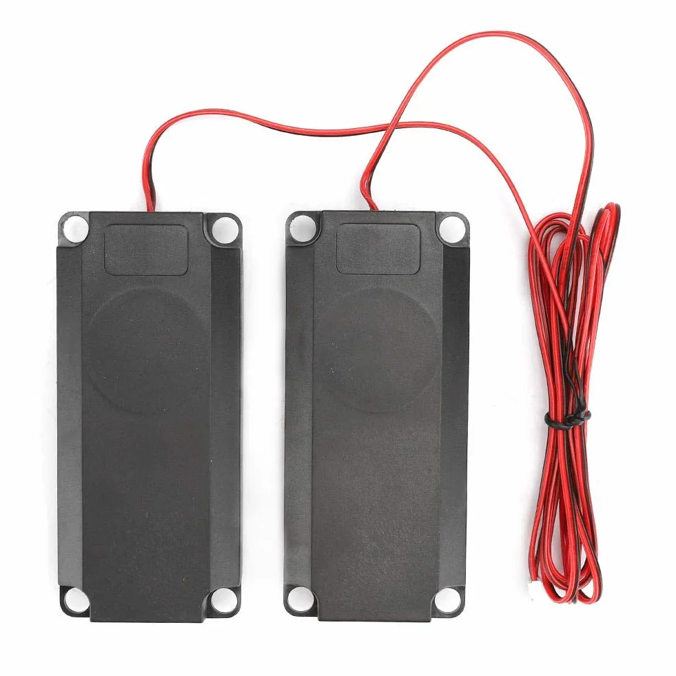 Altoparlante audio portatile nero 8Ω 5W Heavy Bass audio cavità 40mm altoparlante magnetico interno doppio con grande volume per tutti i tipi di prodotti digitali