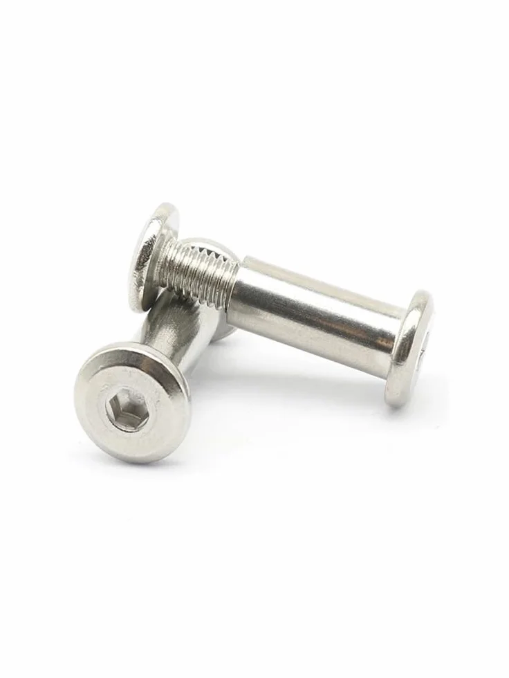 Viti Metalliche M3 M4 M5 304 Acciaio Inossidabile Esagono Incassato Vite di Bloccaggio con Dado M4x20-5mm 20 Pezzi
