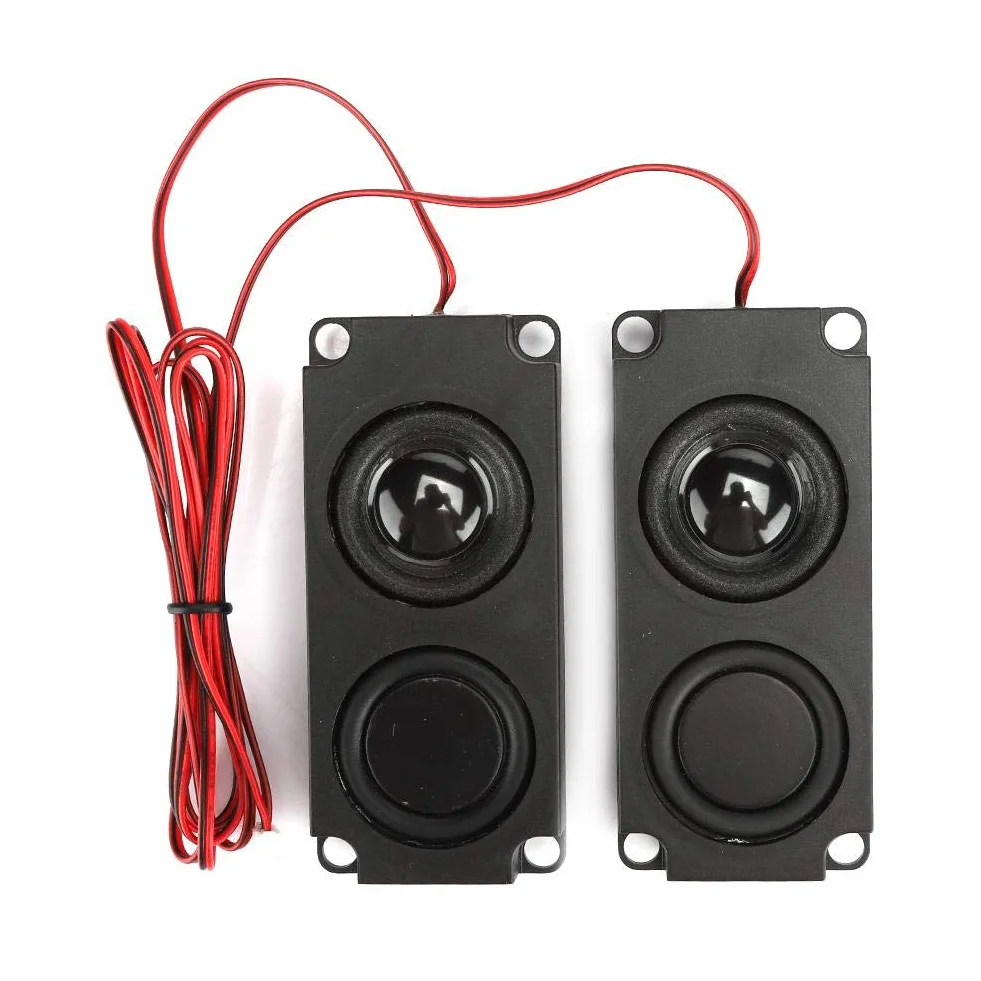 Altoparlante audio portatile nero 8Ω 5W Heavy Bass audio cavità 40mm altoparlante magnetico interno doppio con grande volume per tutti i tipi di prodotti digitali