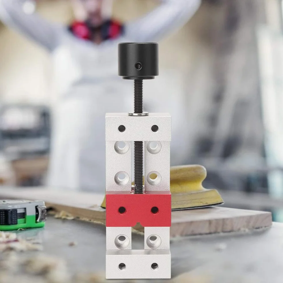 Mini Morsa in Alluminio 50mm, Universale per Trapano a Colonna e Fresatura