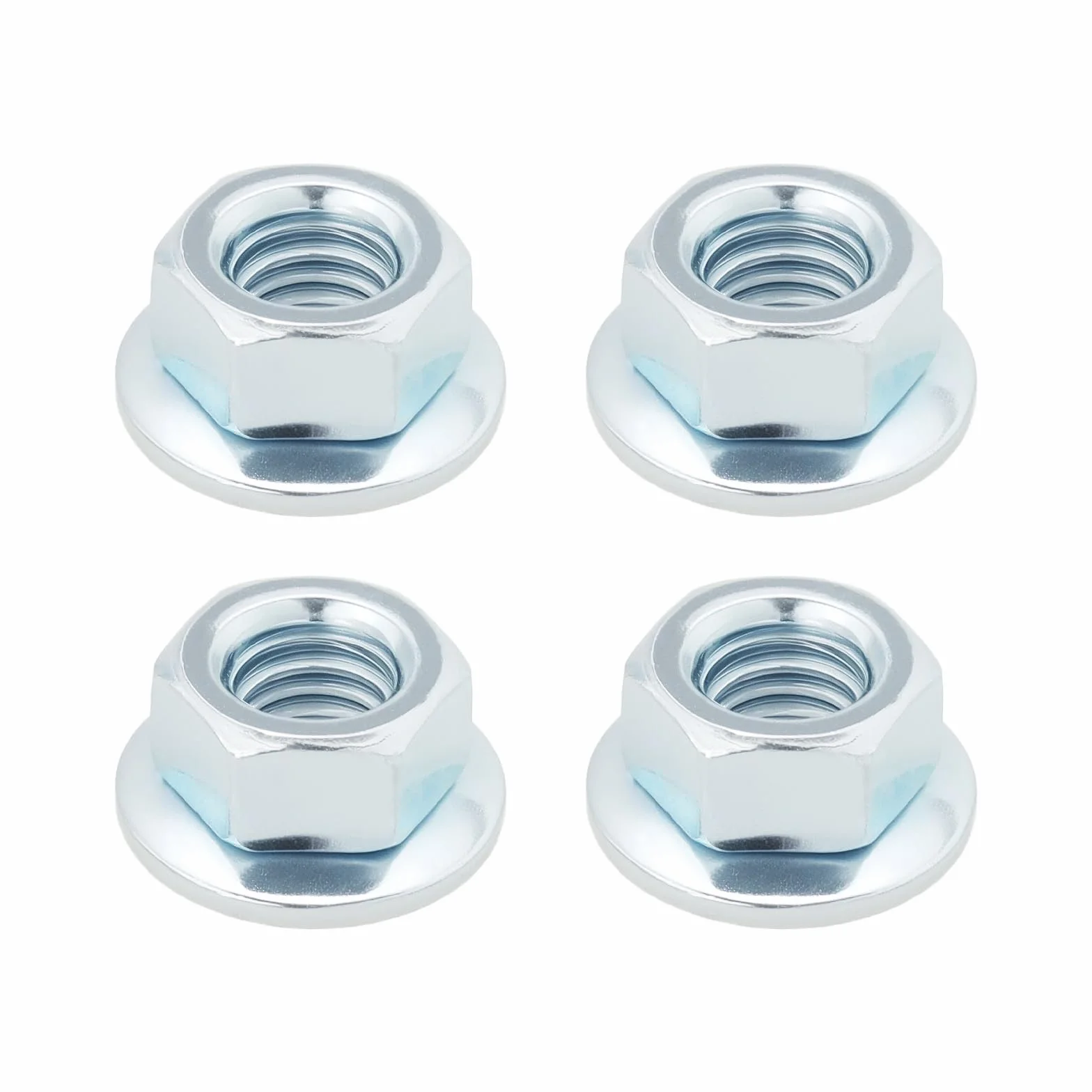ECSiNG 4 pezzi dado di ricambio M8 x 1,25 LH filettatura sinistra per decespugliatore trimmer