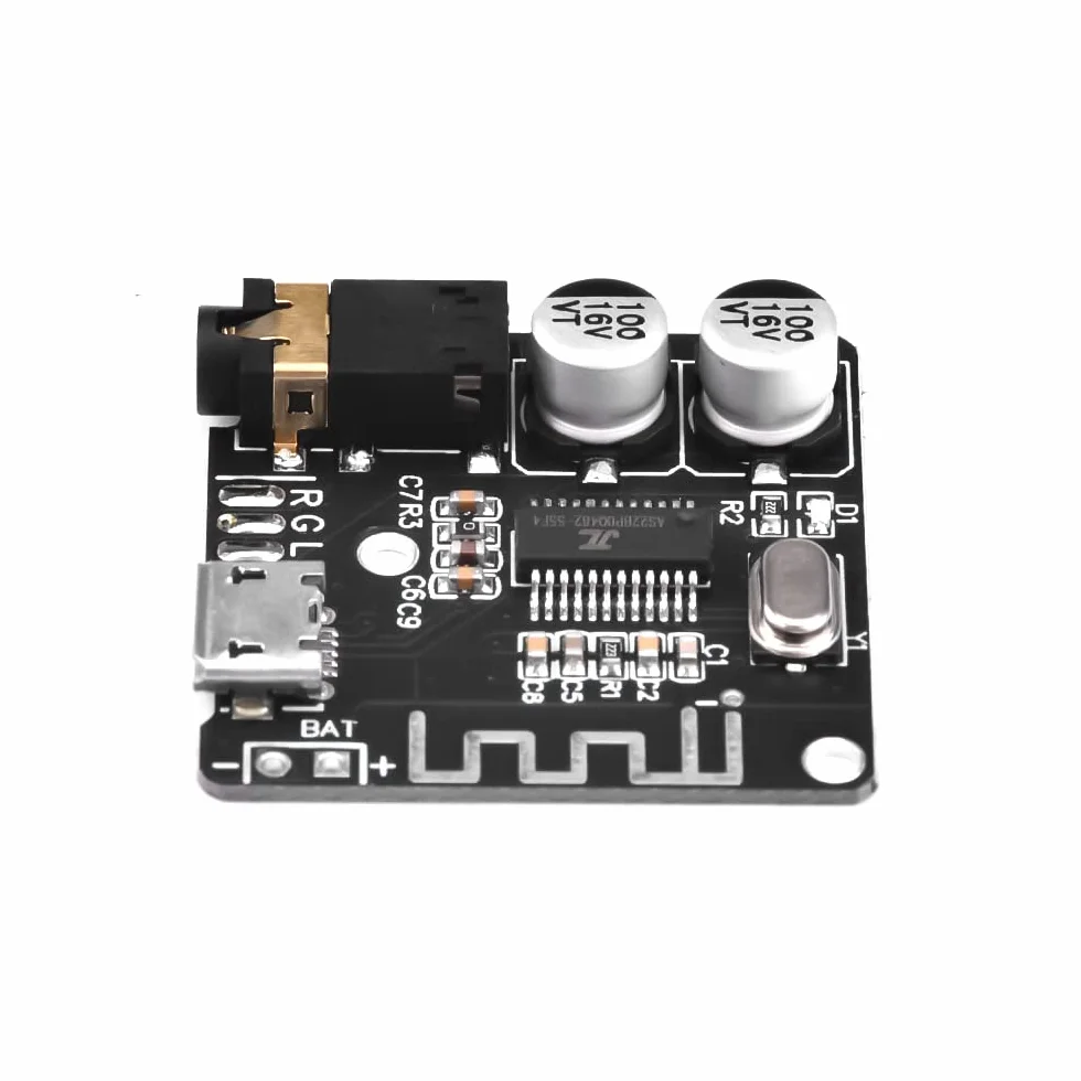 Heemol VHM-314 Bluetooth Scheda Ricevitore Audio 5.0 mp3 scheda decodificatore senza perdita di modulo Musica Stereo Wireless (2 pezzi)