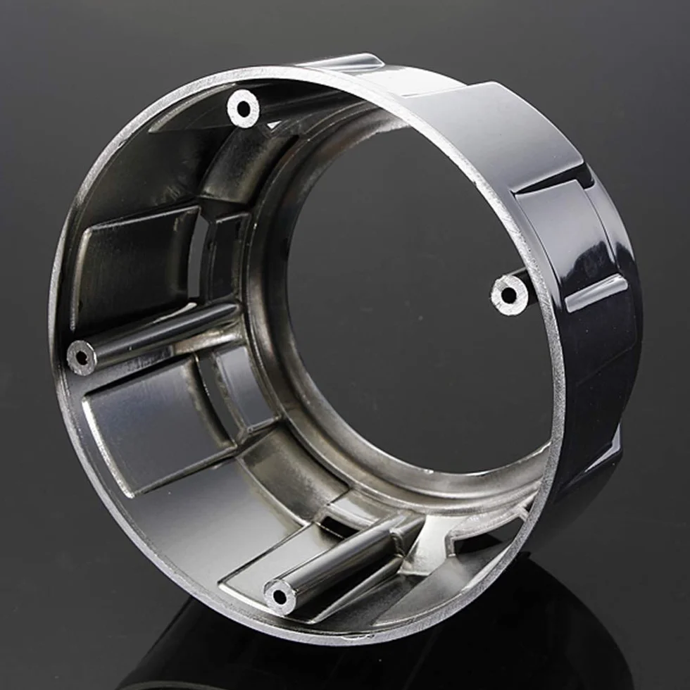 Festnight 2.5"HID Bi-Xenon Lente per proiettori Lente Frontale H1 H4 H7 Raggio Alto/Basso RHD