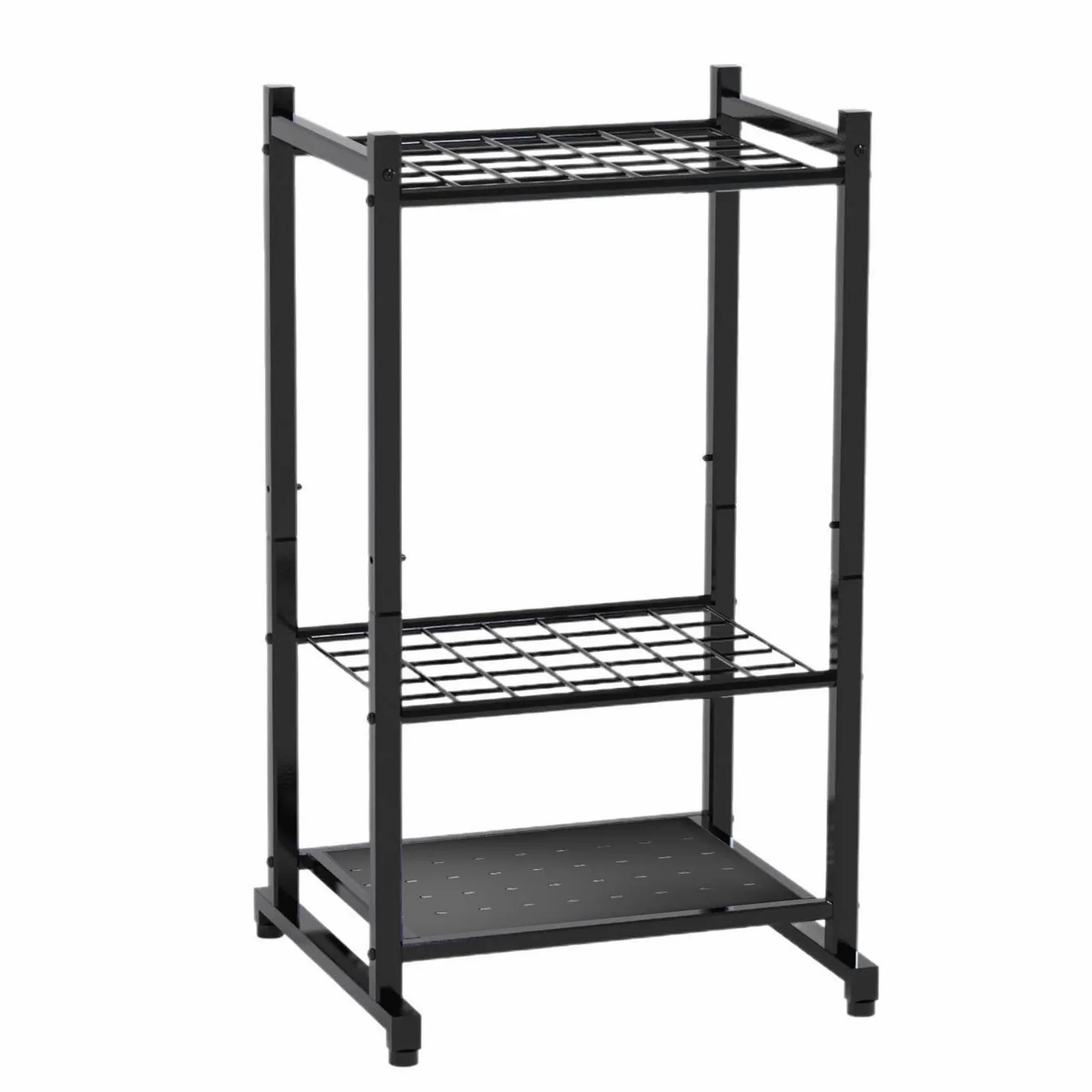 Organizer per attrezzi da giardino, fino a 35 attrezzi, in ferro, per attrezzi a manico lungo | Robusto portautensili per riporre gli attrezzi, per garage, capanno, giardino, terrazza