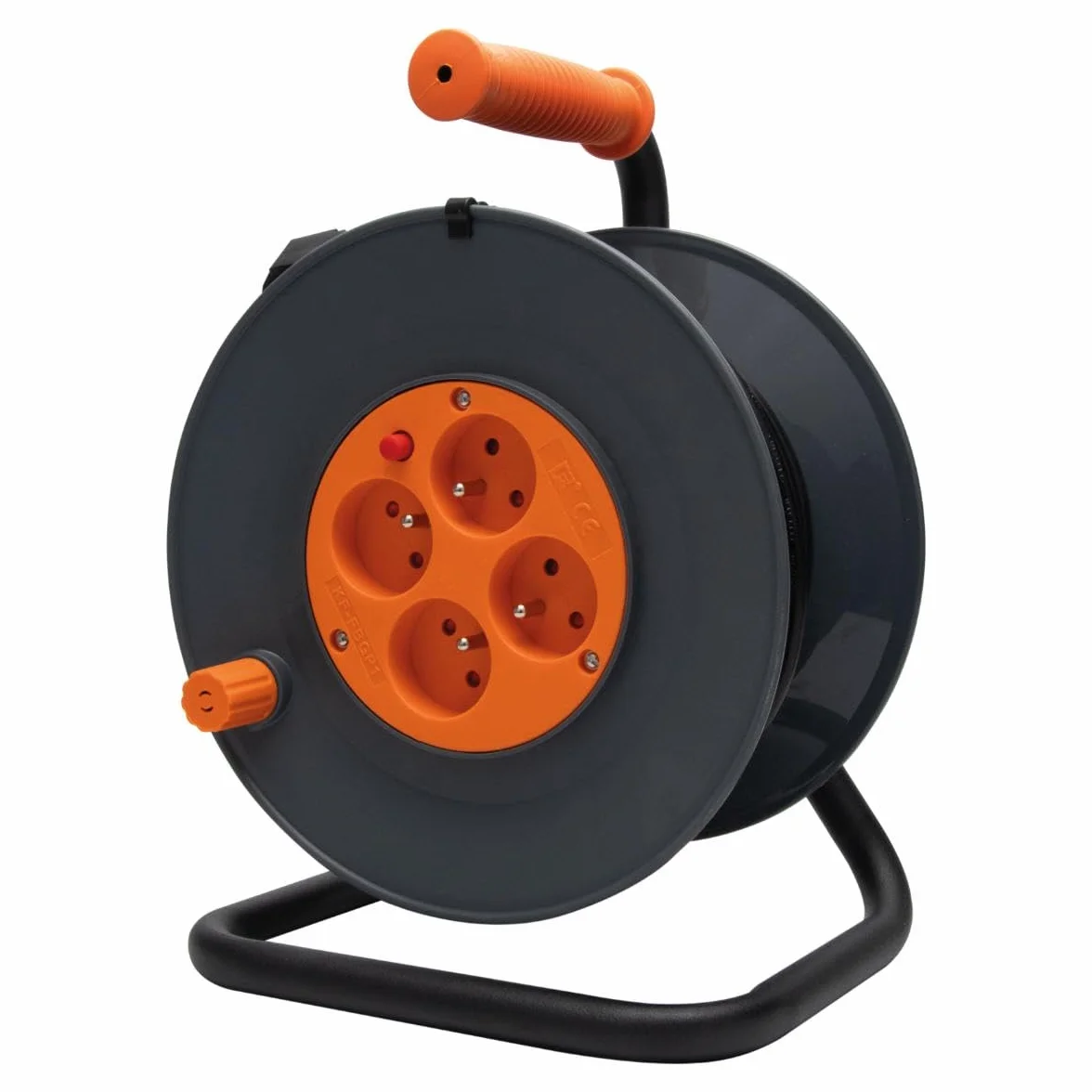 Zenitech Bobina a 4 prese HO5VV-F 3G1mm² 25m +interruttore automatico