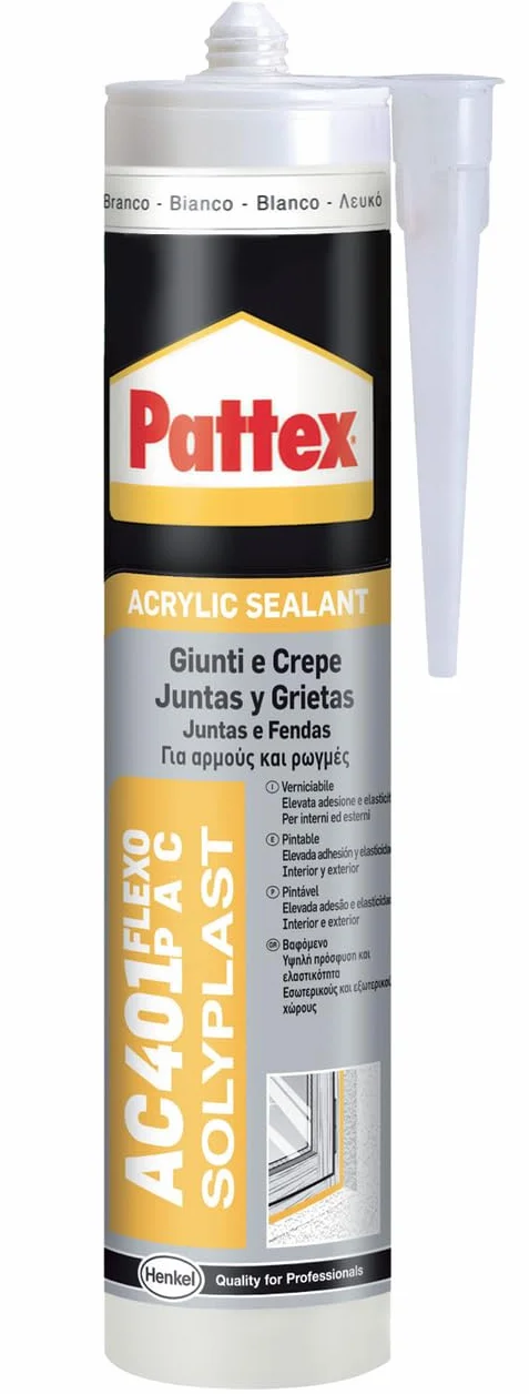 PATTEX Bagni&Cucine Original Silicone Trasparente Sigillante, Silicone Cucina e Bagno Resistente alla Muffa, Silicone Sigillante Impermeabile, 1 Cartuccia da 280 ml