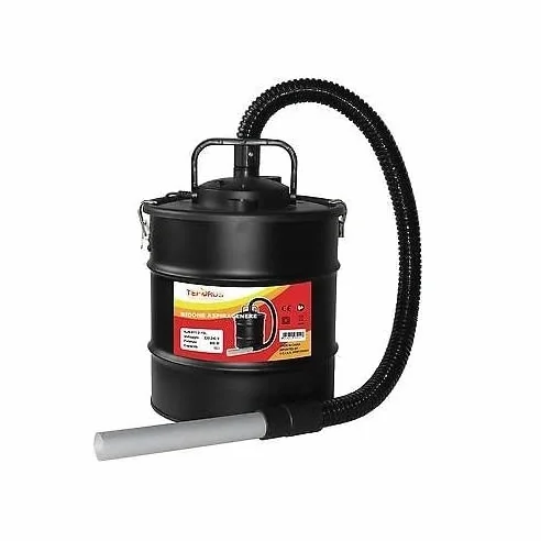 GrecoShop Aspiratore Aspiracenere Pellet 800W 18 LT con Funzione Soffiatore