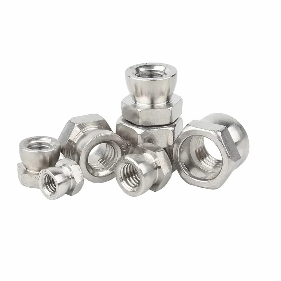 Dado a Mano 2-10 Pezzi M6 M8 M10 M12 Acciaio Inossidabile 304 Dado a Strappo