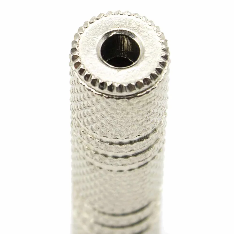 TECHZOCO Adattatore Audio Stereo Giunto Jack 3.5 Femmina a Femmina, Estensore Cavo Auricolari, 3,5 mm to 3,5 mm