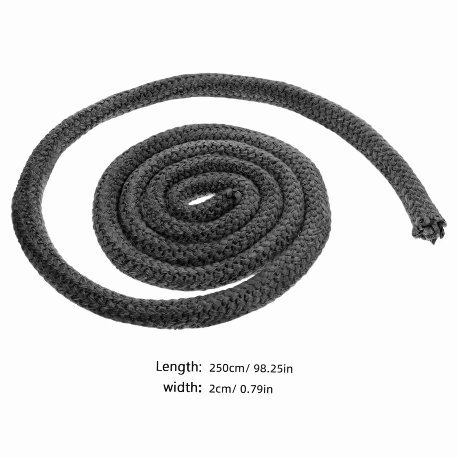 ULTECHNOVO 5m Guarnizione per Porta Stufa a Legna Isolamento per Caminetto Kit Guarnizioni Sostitutivo Ignifugo Accessori per Riscaldamento a Legna