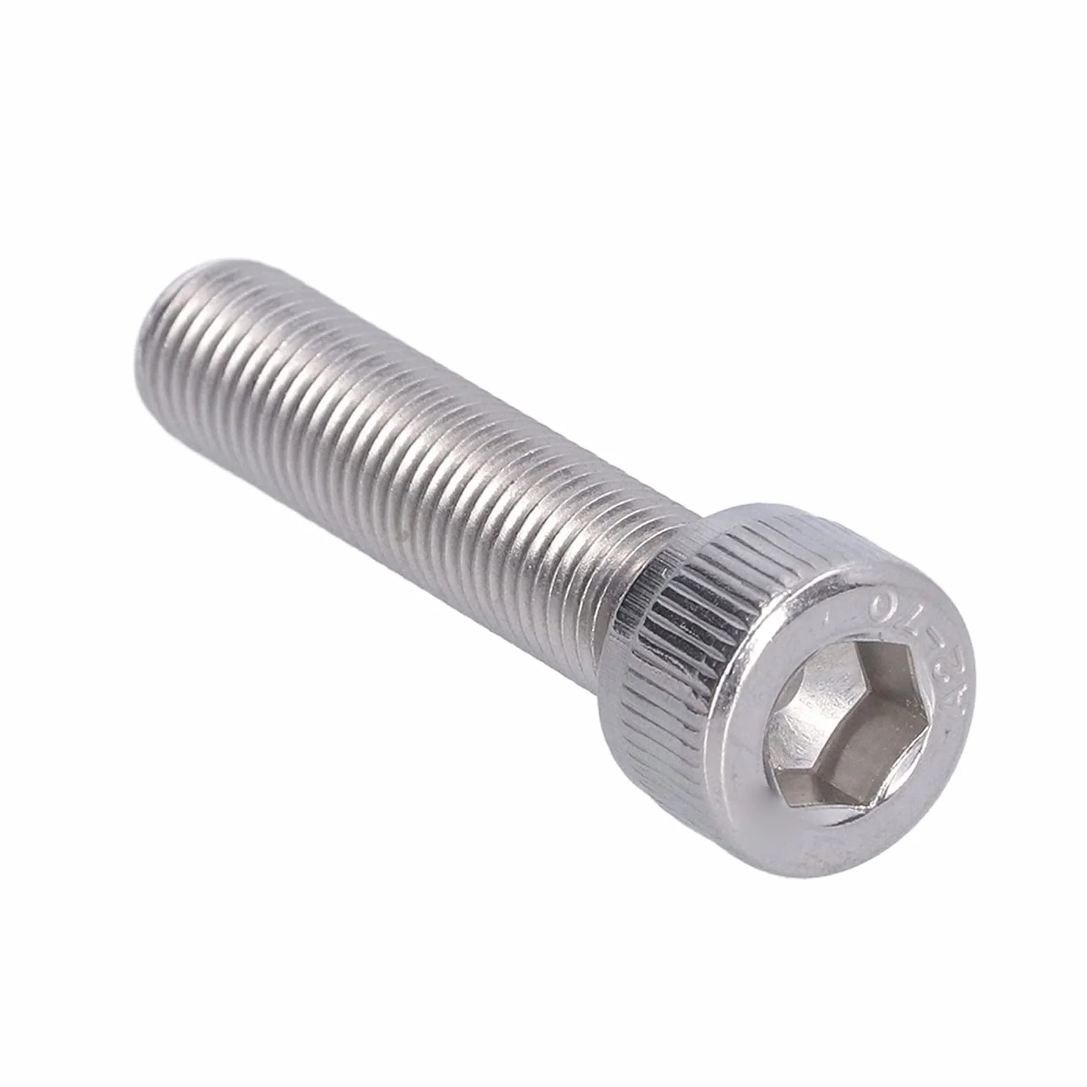 Bullone Esagonale M10x1,25 4 Pezzi Vite Acciaio Inossidabile A2 Fissaggio Passo Fine Hardware M10*45