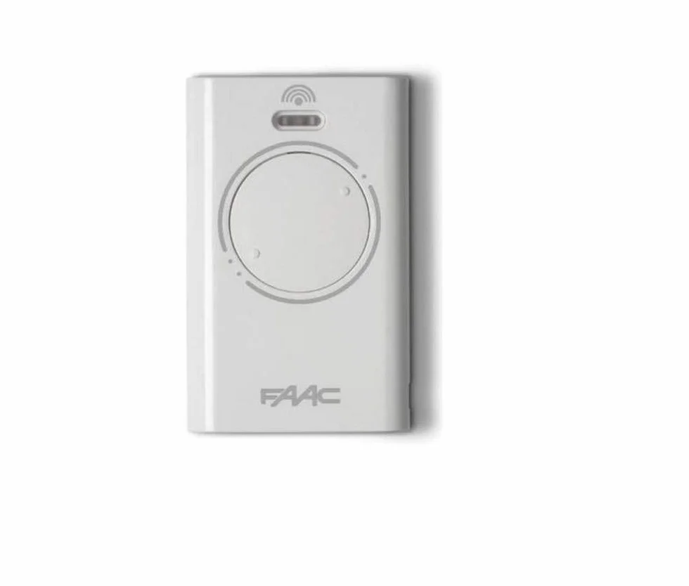 FAAC AUTOMAZIONE TELECOMANDO XT2 433 SLH LR 2 CANALI BIANCA 433 MHz