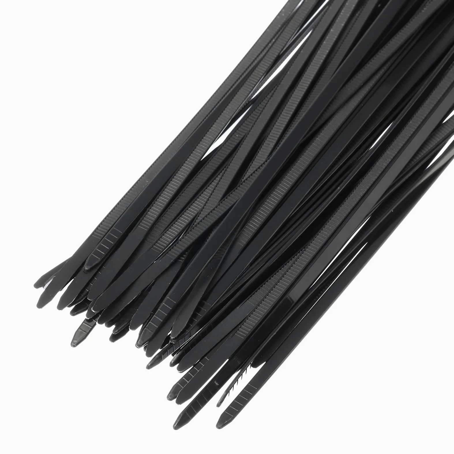 QUARKZMAN 200pz 14" 53 Libbre Fascette per Cavi Fascette Stringicavo in Nylon Auto-Bloccanti Lunghe 5/16" per Gestione Cavi, Nero