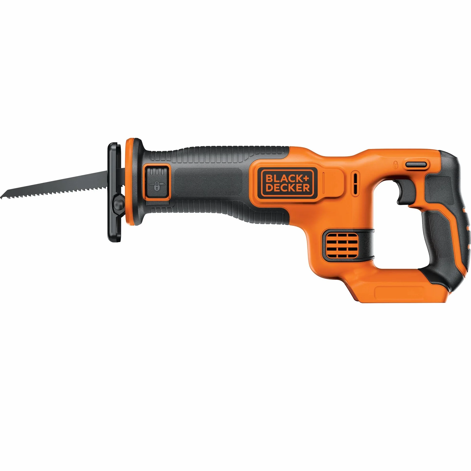 BLACK+DECKER SEGA UNIVERSALE 18V LITIO UNITÀ SENZA BATTERIA E SENZA CARICABATTERIE Velocità variabile 0-3000 corse/min; Lunghezza corsa lama 22mm. In dotazione: 1 lama da 15cm BDCR18N-XJ