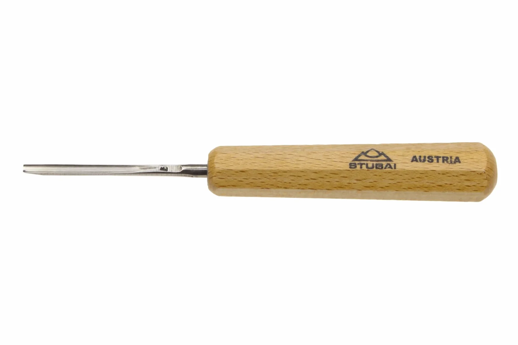 Stubai 585606 Confezione Mini Sgorbie Manico, 100 mm, 6 Pezzi