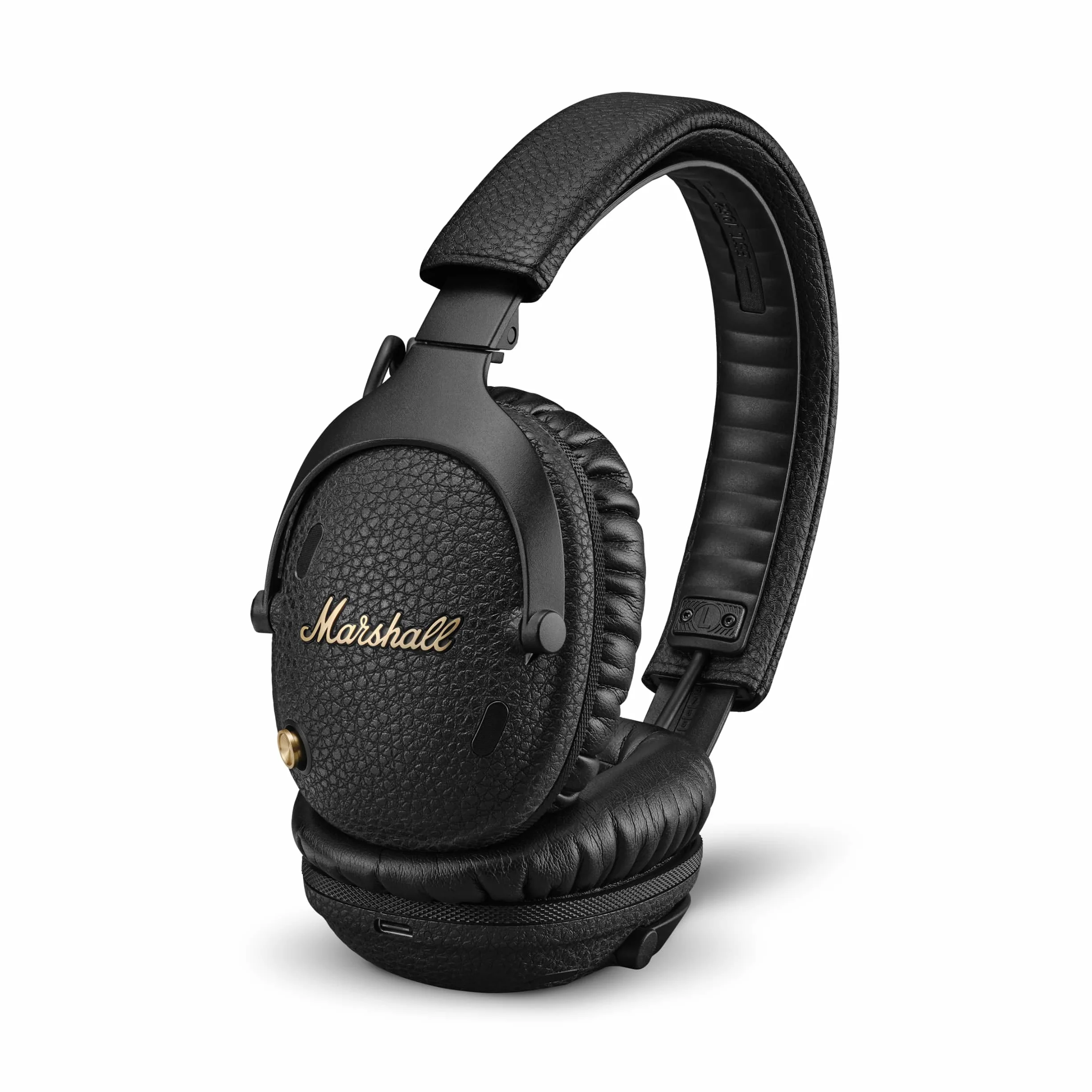 Marshall Monitor III ANC Cuffie di cancellazione attiva del rumore Wireless Bluetooth, 70 ore di riproduzione - Nero