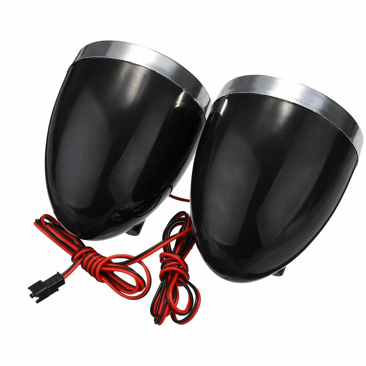 Altoparlanti stereo per moto, wireless, Bluetooth, lettore MP3, impermeabile, audio FM per moto, scooter, ATV, UTV