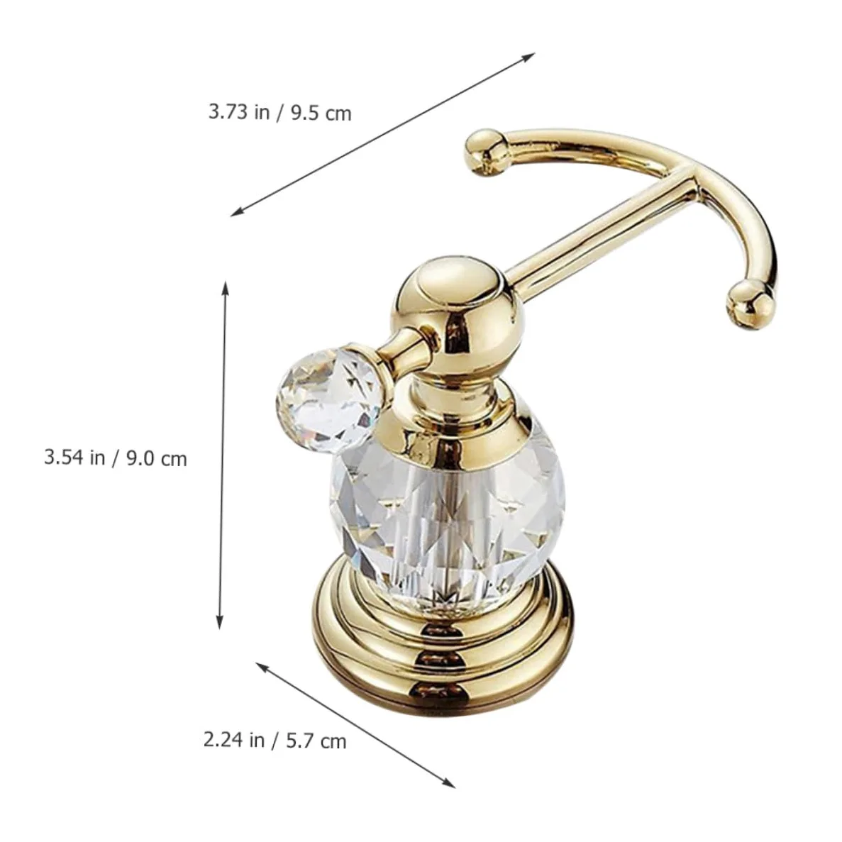 Gancio Appendiabiti senza Bavure in Acciaio Inossidabile Oro Superficie dal Design Contemporaneo Resistente per Ingresso e Cucina