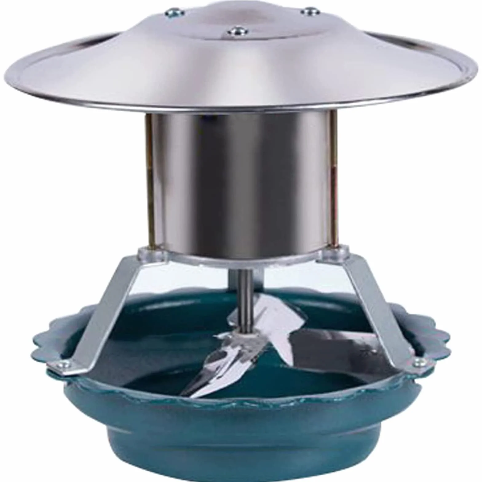 Aspiratore di Fumo 120W per Camino e Canna Fumaria, Induttore di Tiraggio per Estrattore d'Aria Barbecue, 14~21cm