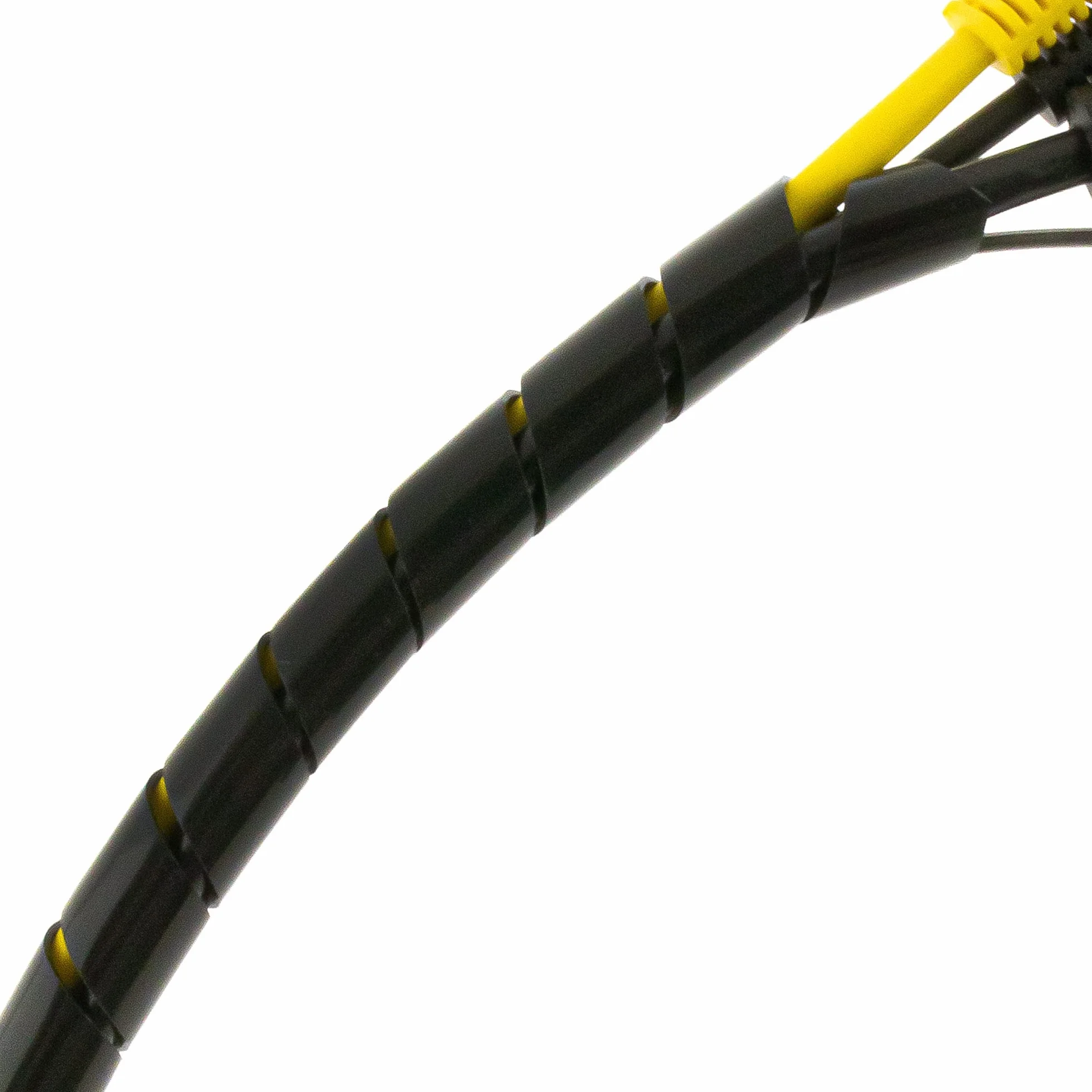 Seki Nastro a spirale 9 – 65 mm, 5 m, colore nero, tubo flessibile a spirale, protezione per cavi