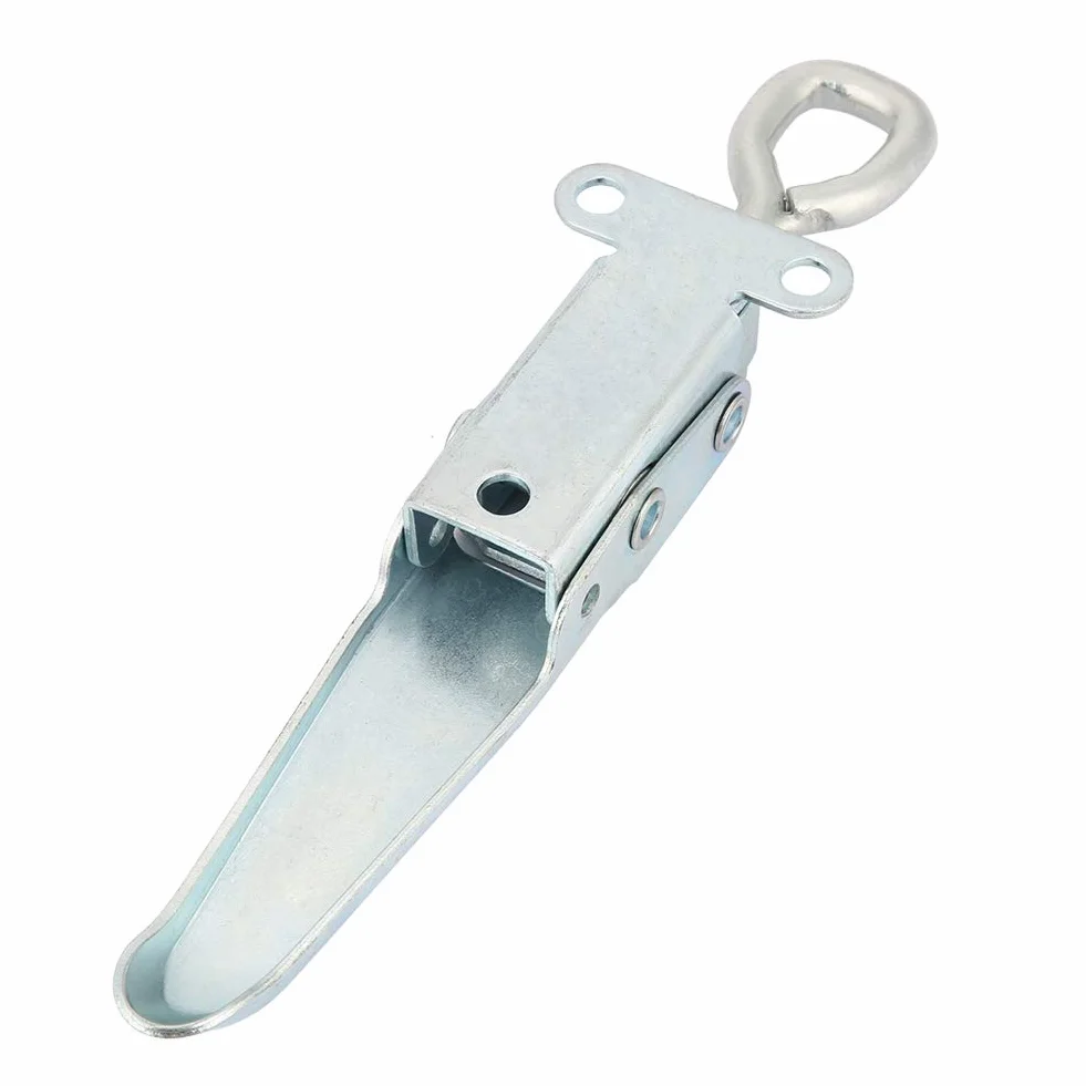Fibbia Chiusura a Gancio Acciaio Inox a Leva Regolabile Fissaggio di Sicurezza per Camion Rimorchio