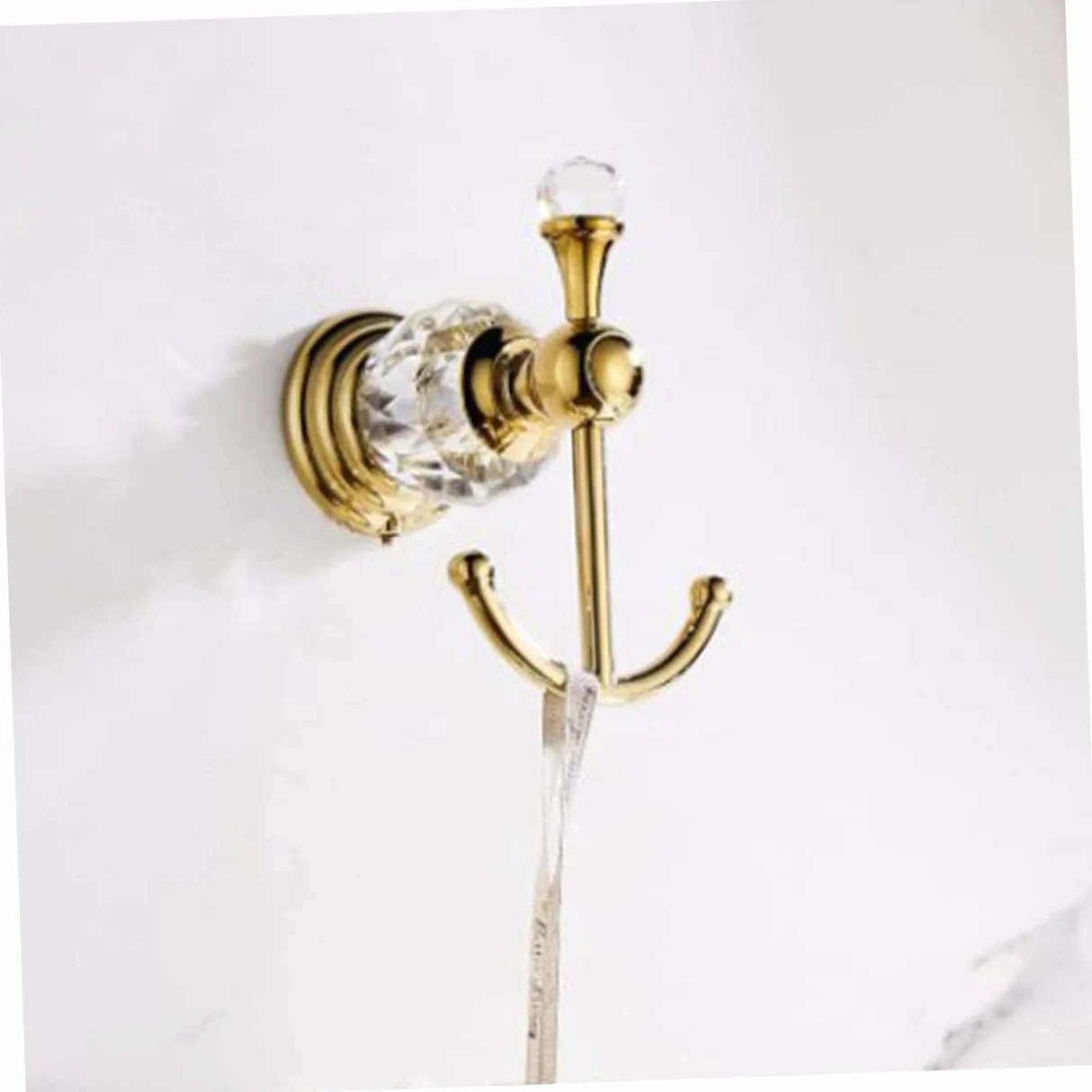 Gancio Appendiabiti senza Bavure in Acciaio Inossidabile Oro Superficie dal Design Contemporaneo Resistente per Ingresso e Cucina