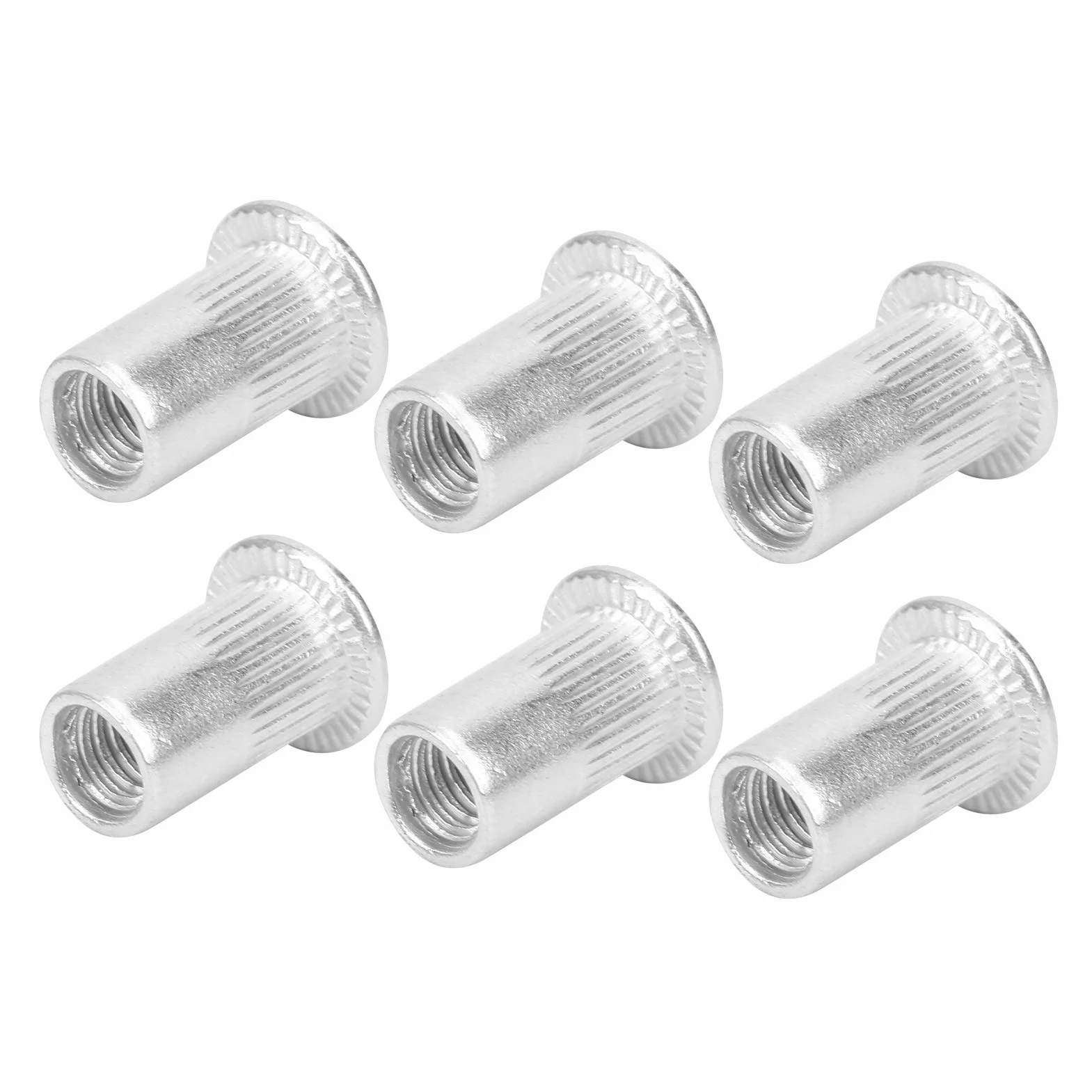 Rivetti Ciechi M5 100 Pezzi Inserti per Dadi in Alluminio Dadi Filettati