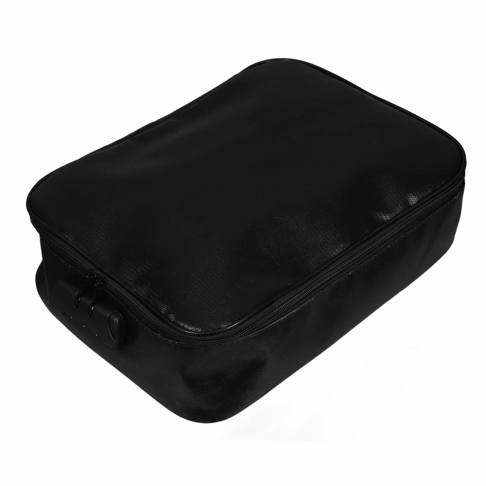 Borsa Documenti Ignifuga Nera in Fibra di Vetro Multi-strato | Blocco Password Sicuro, Ampia Capienza, Uso Quotidiano e Viaggio, Design Elegante e Resistente